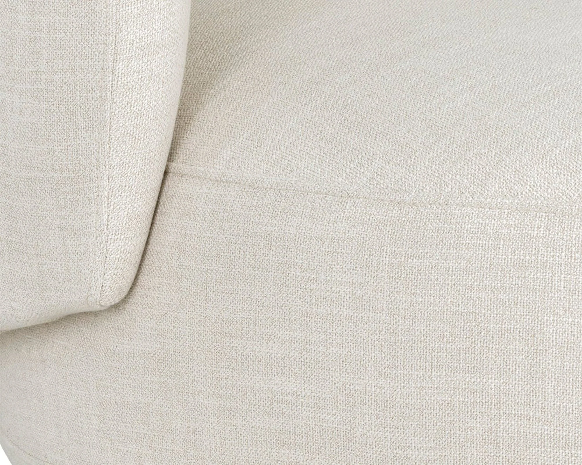 Sunpan Walsh Swivel Lounge Chair - Effie Linen Clearance - Image 6