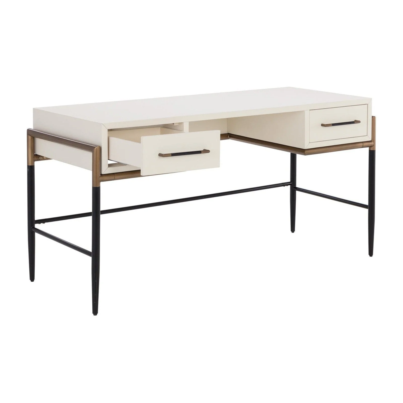 Sunpan Weldrick Desk - Oyster - Image 4