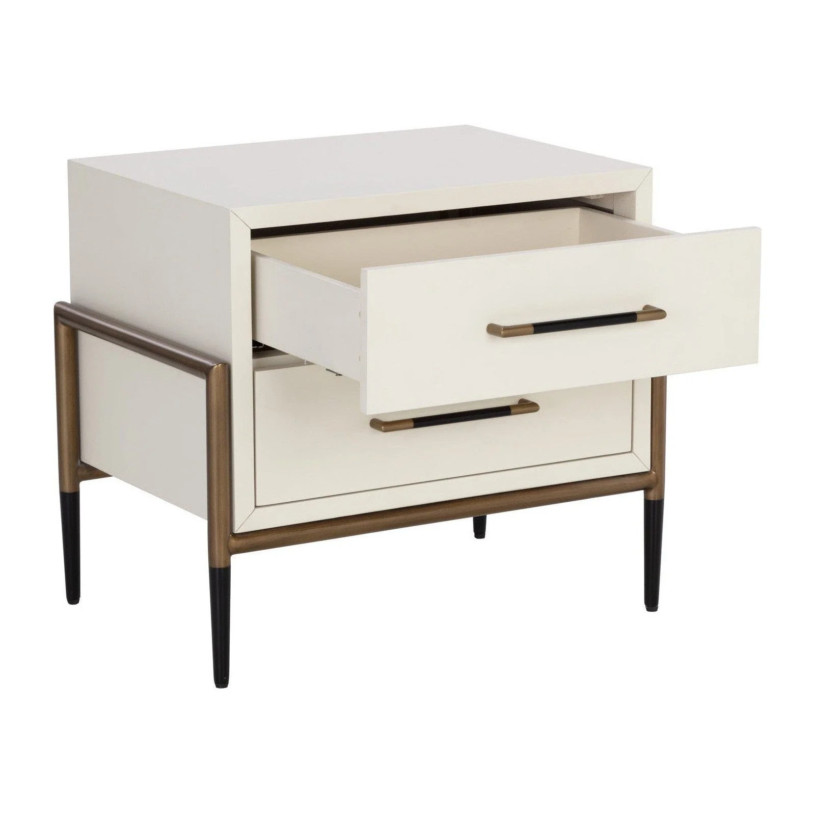 Sunpan Weldrick Nightstand - Oyster - Image 3