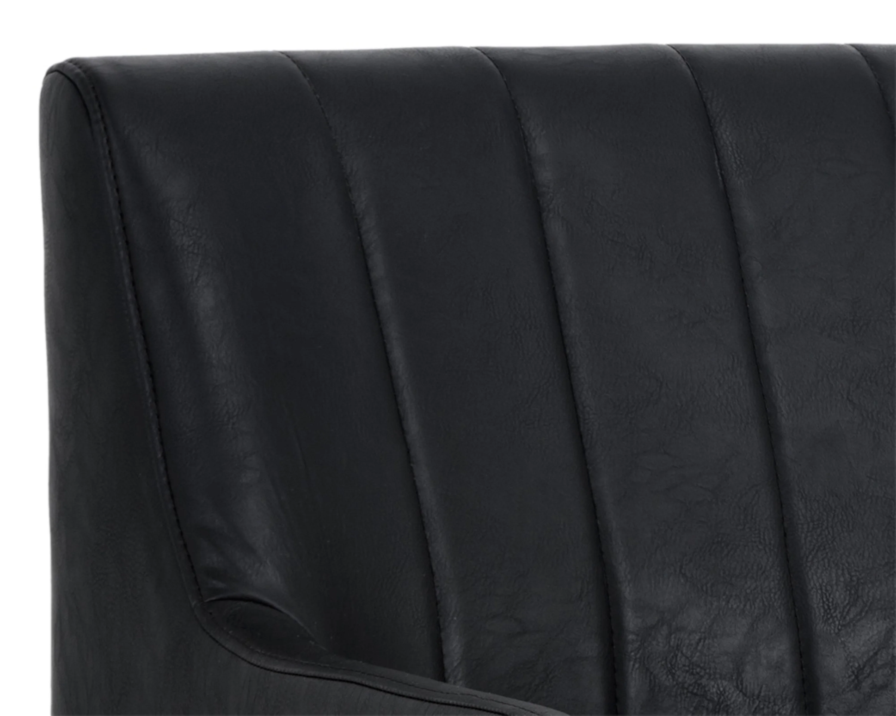 Sunpan Wolfe Lounge Chair - Bravo Black - Image 6