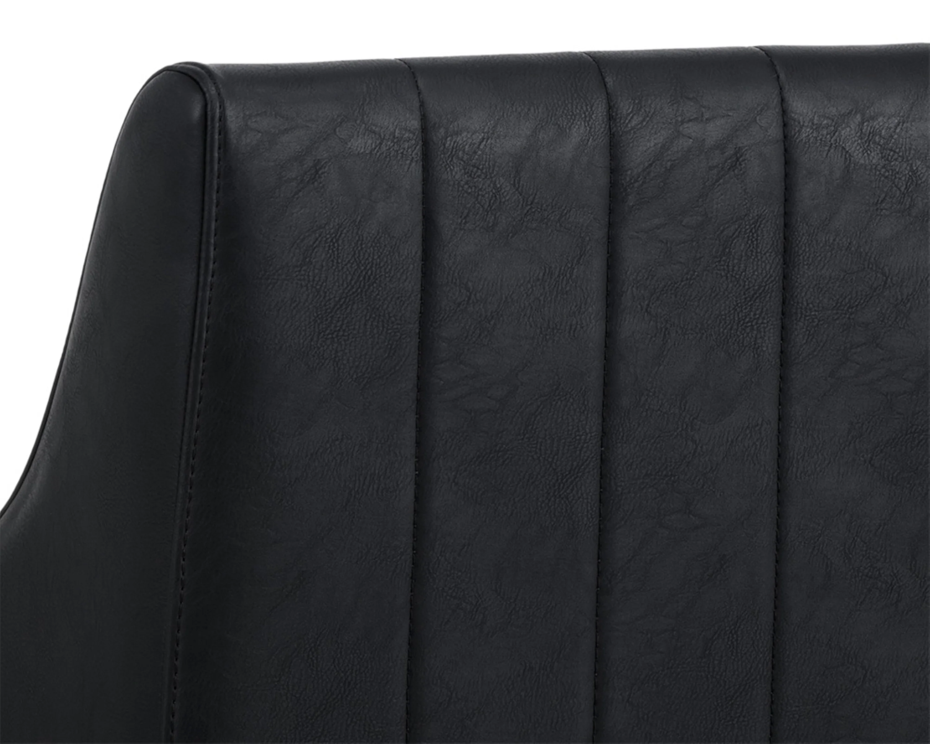 Sunpan Wolfe Lounge Chair - Bravo Black - Image 7