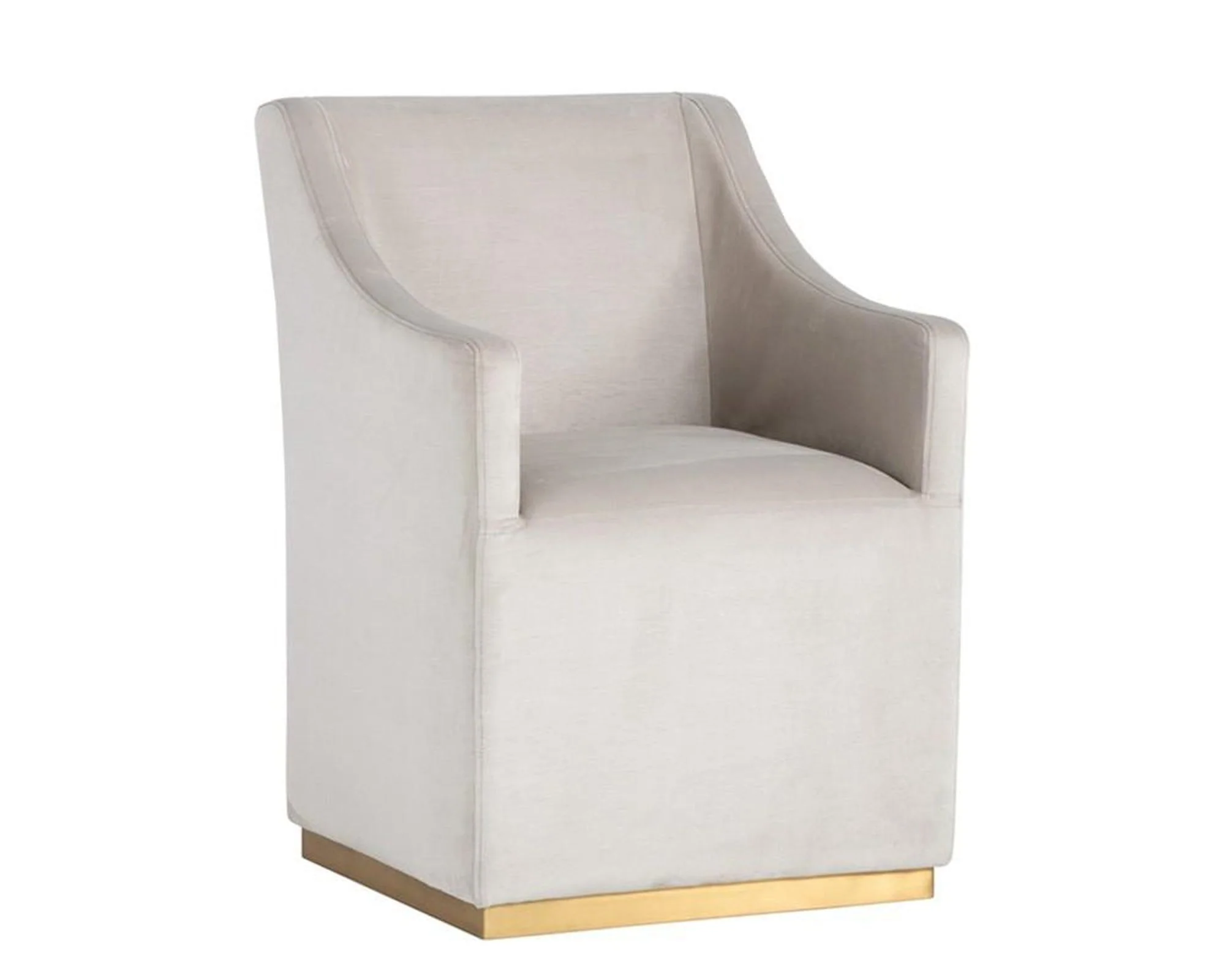 Sunpan Zane Wheeled Lounge Chair - Image 7
