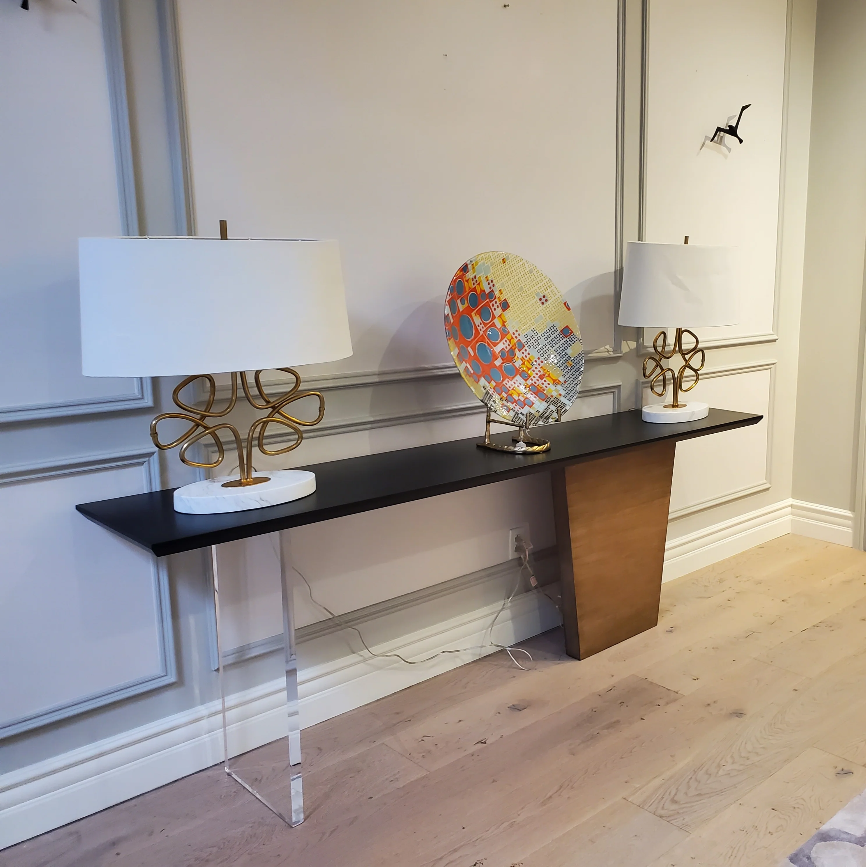 Swaim Uptown Console Table Floor Sample - Image 2