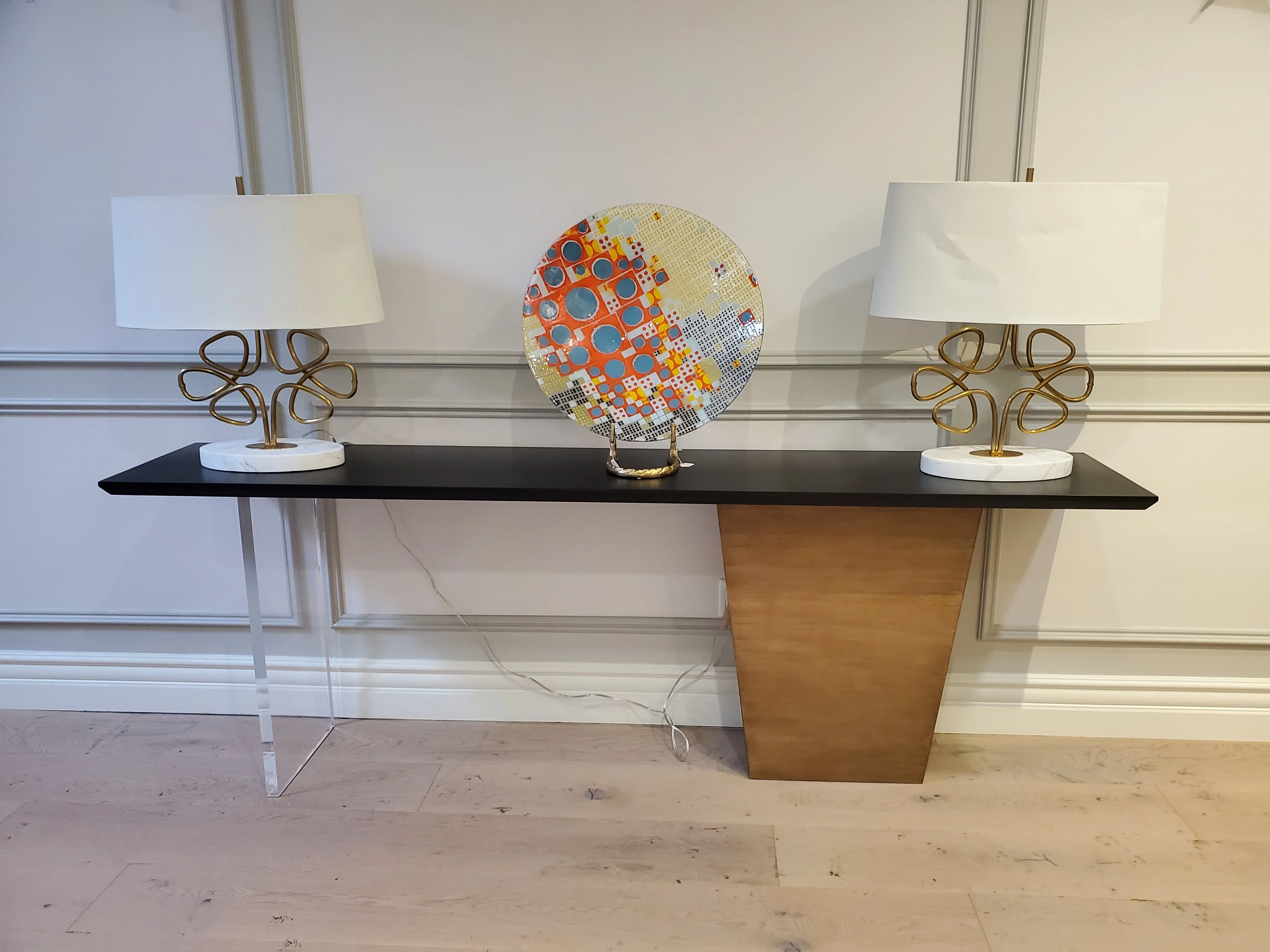 Swaim Uptown Console Table Floor Sample - Image 3