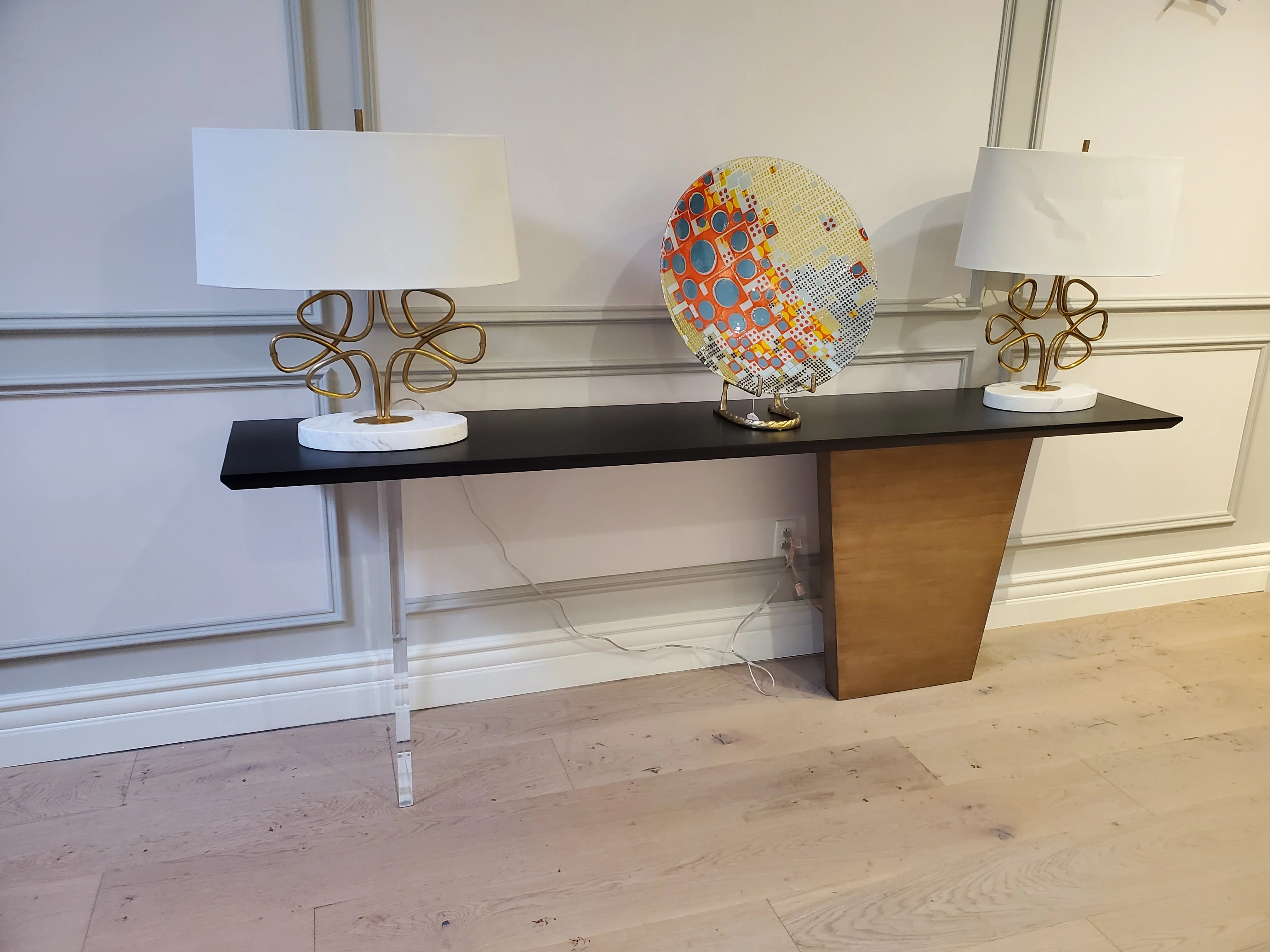 Swaim Uptown Console Table Floor Sample - Image 4