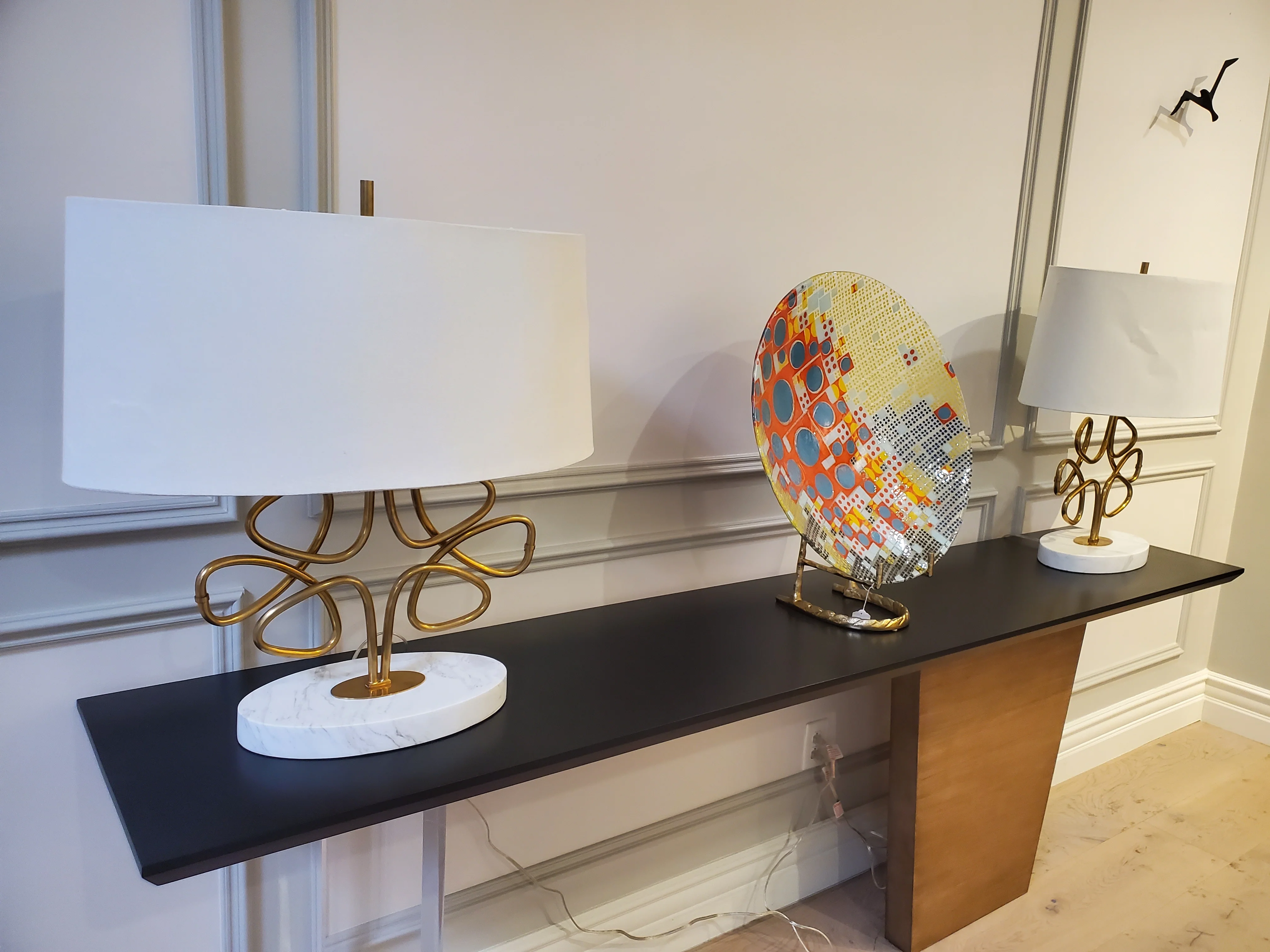 Swaim Uptown Console Table Floor Sample - Image 5