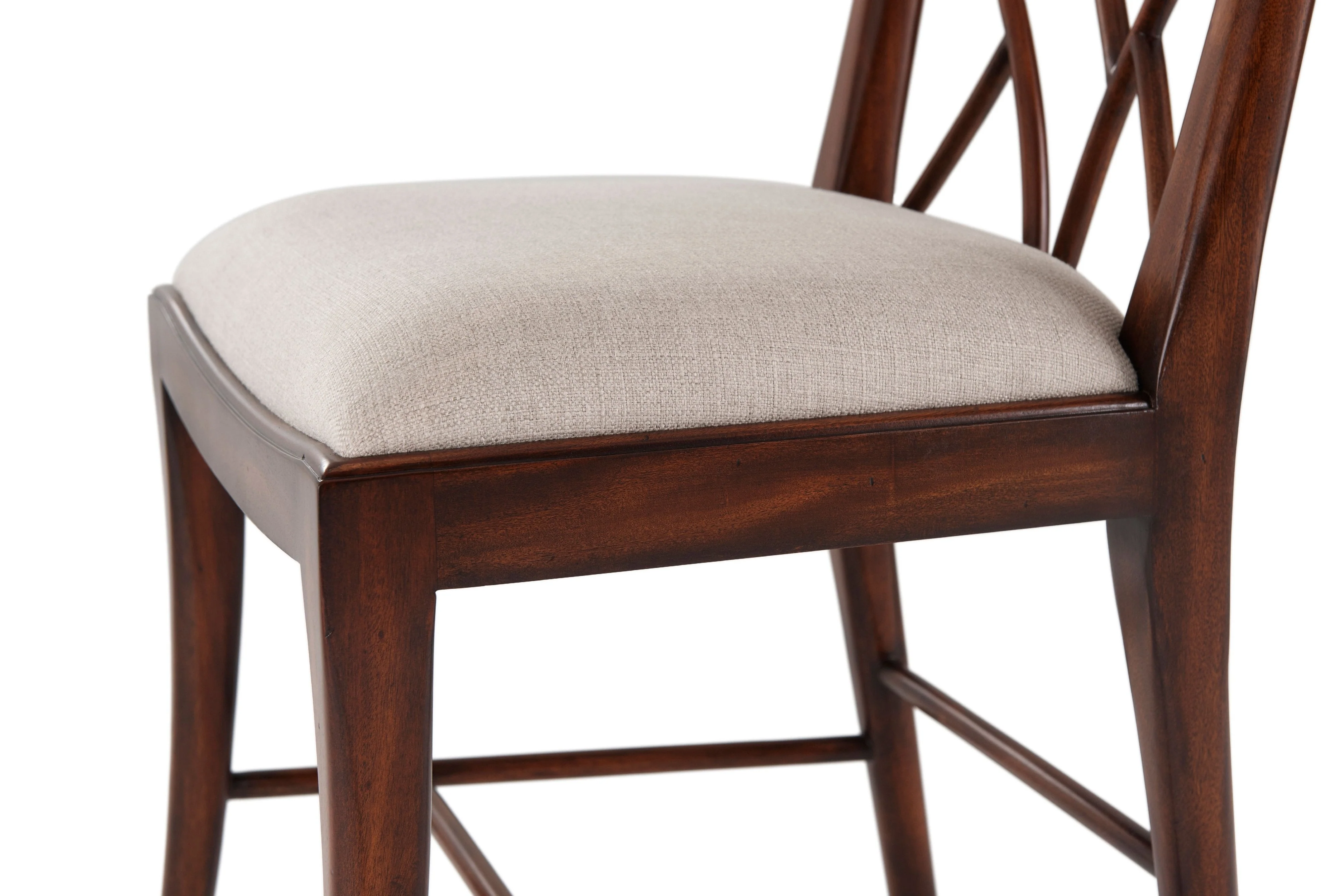 Theodore Alexander A Delicate Trellis Side Chair - Set of 2 - Image 4