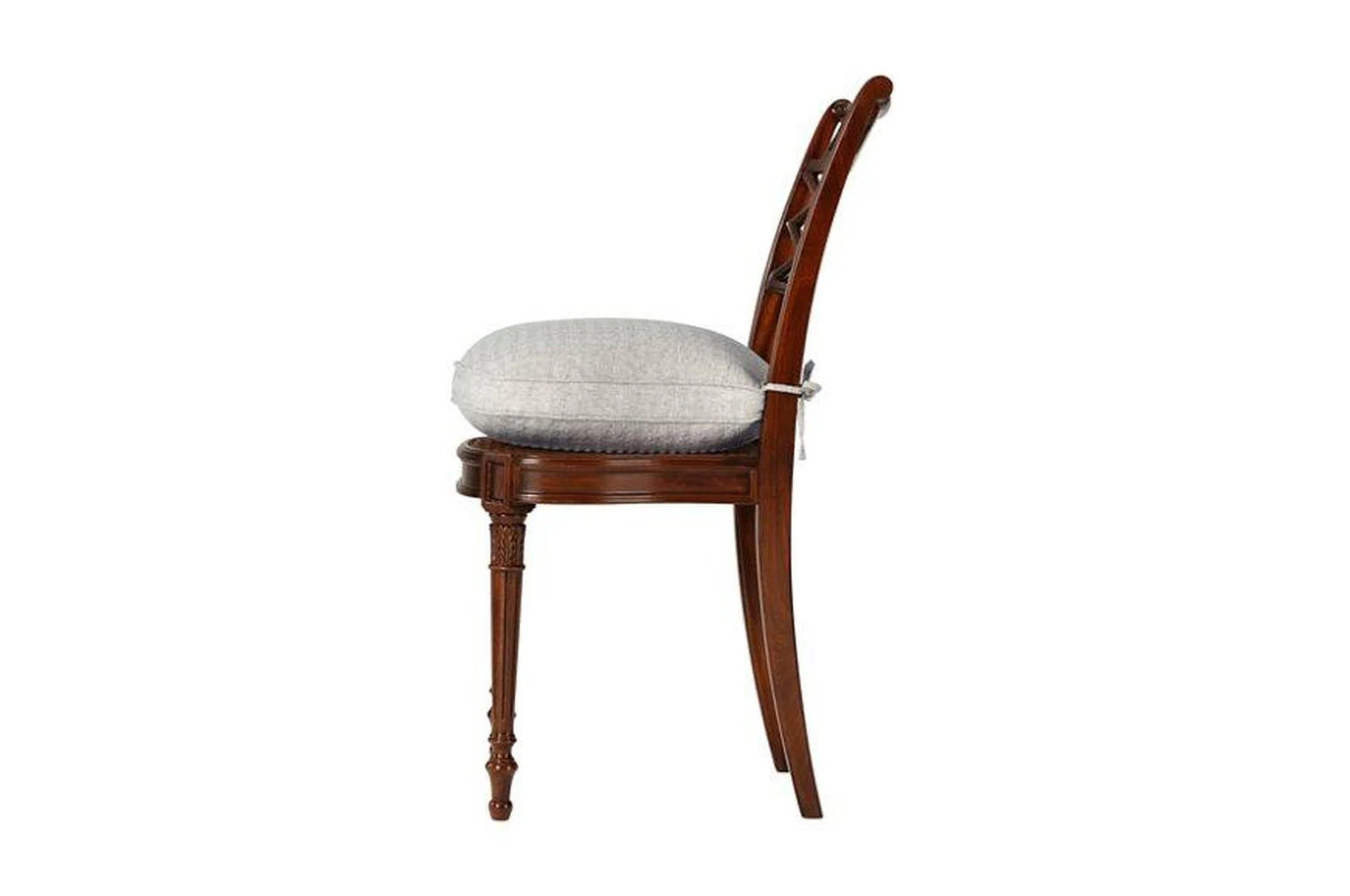 Theodore Alexander Adorned with Silk Bows Dining Chair - Set of 2 - Image 2