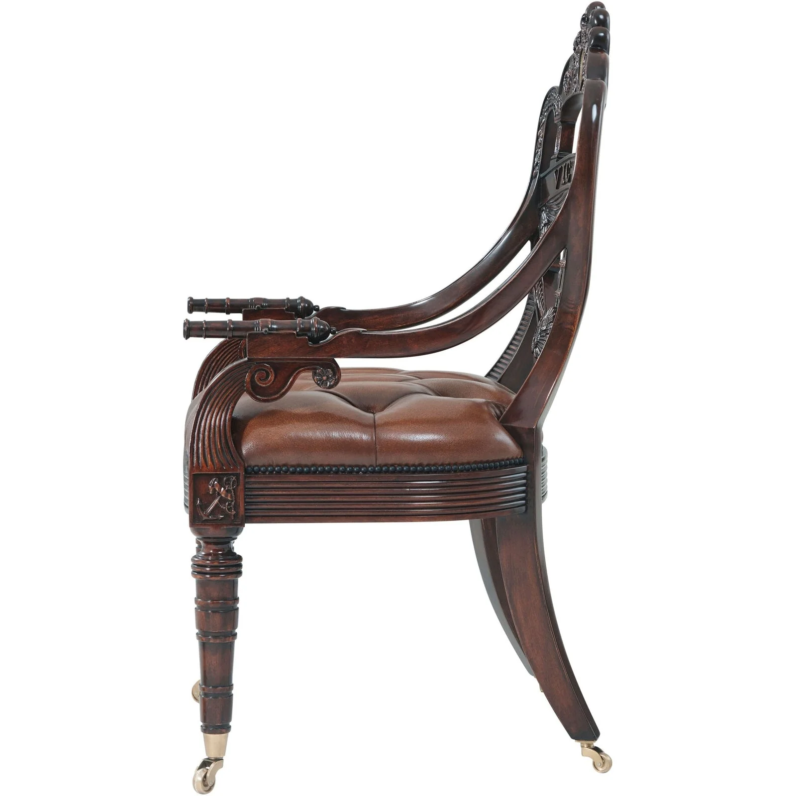 Theodore Alexander Althorp Living History Ad Victoriam Arm Chair - Image 3