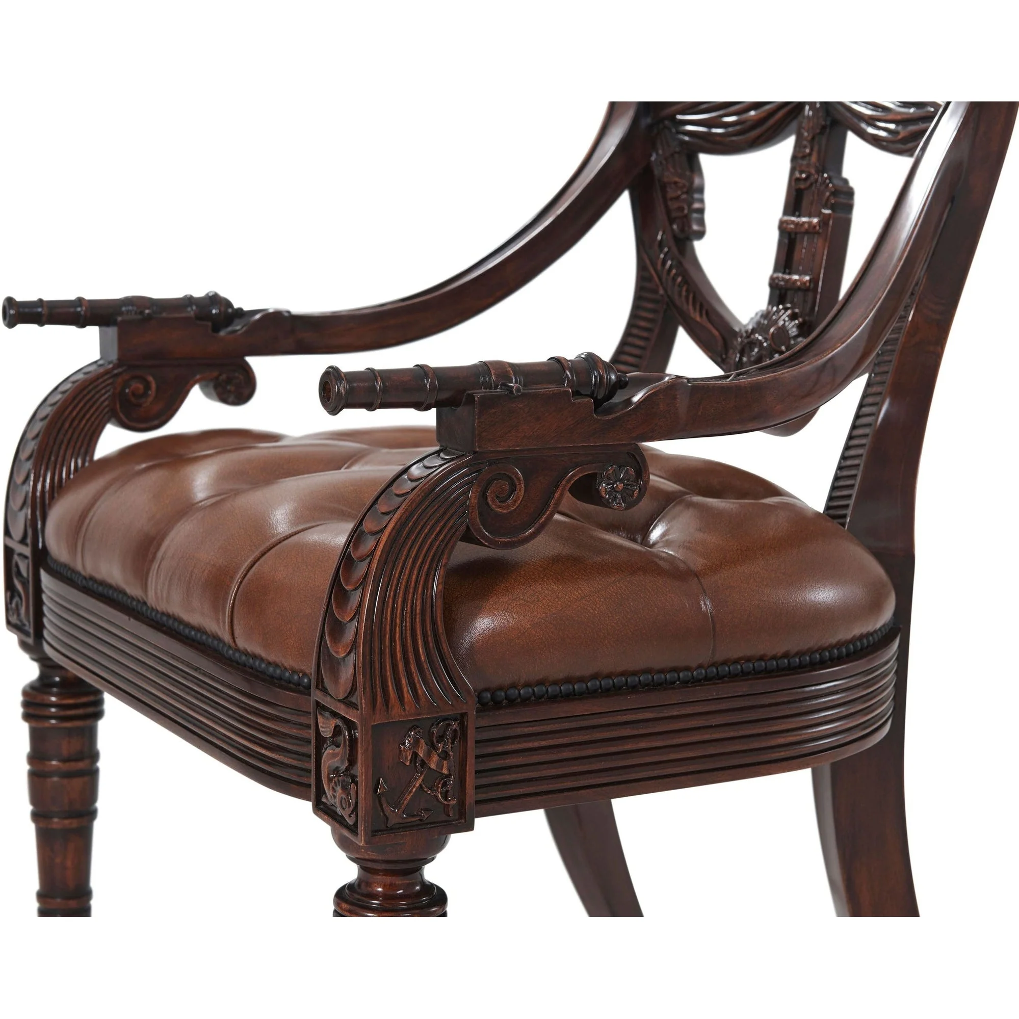 Theodore Alexander Althorp Living History Ad Victoriam Arm Chair - Image 5