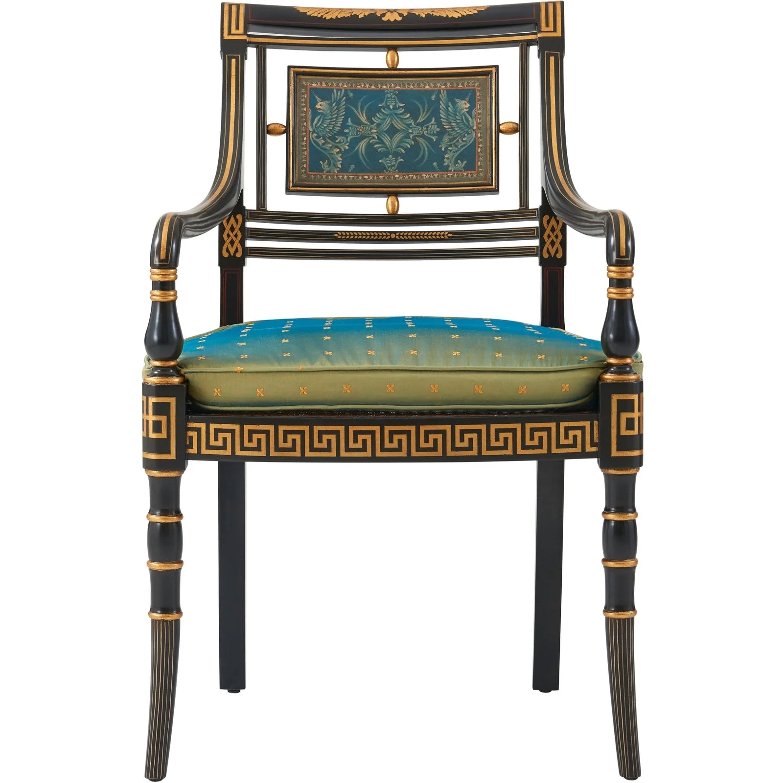 Theodore Alexander Althorp Living History Lavinia's Arm Chair - Set of 2 - Image 2