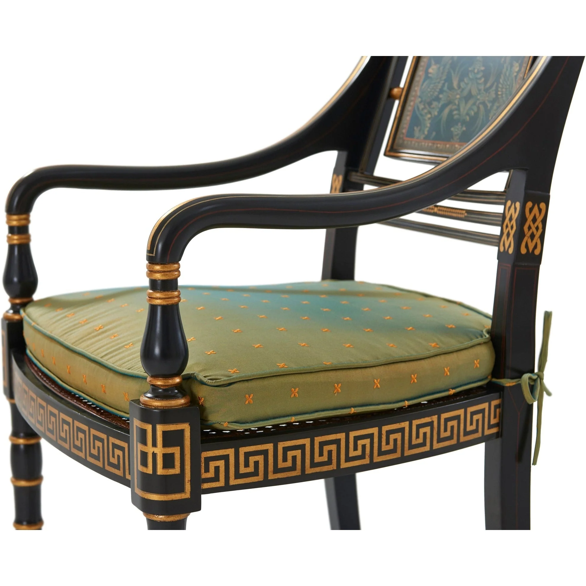Theodore Alexander Althorp Living History Lavinia's Arm Chair - Set of 2 - Image 5