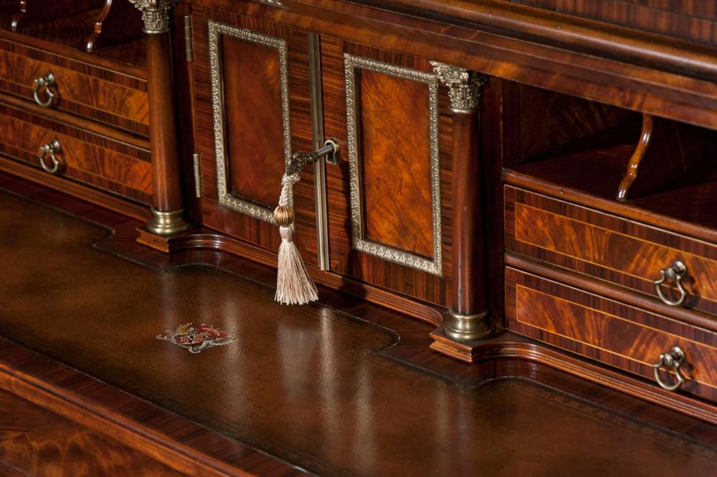 Theodore Alexander Althorp Living History The Althorp Secretary Bookcase / Cabinet - Image 4