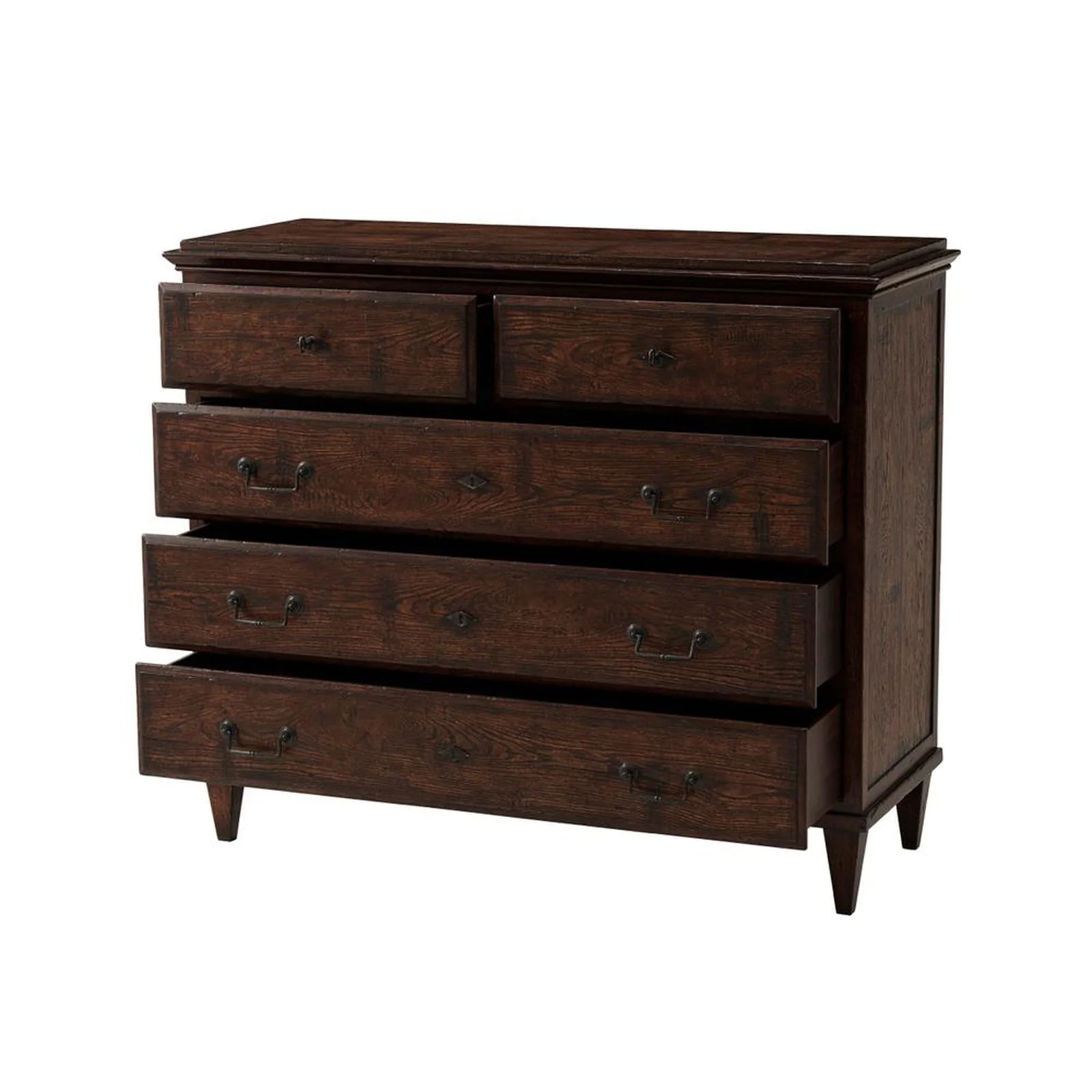 Theodore Alexander Althorp - Victory Oak Axel Chest of Drawers - Image 3