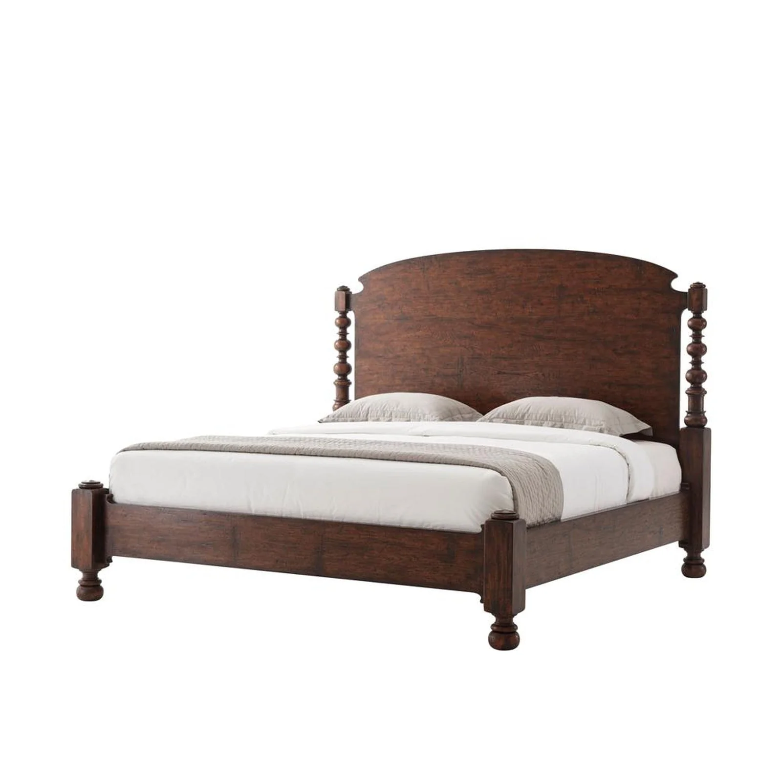 Theodore Alexander Althorp - Victory Oak Naseby Bed - King - Image 2