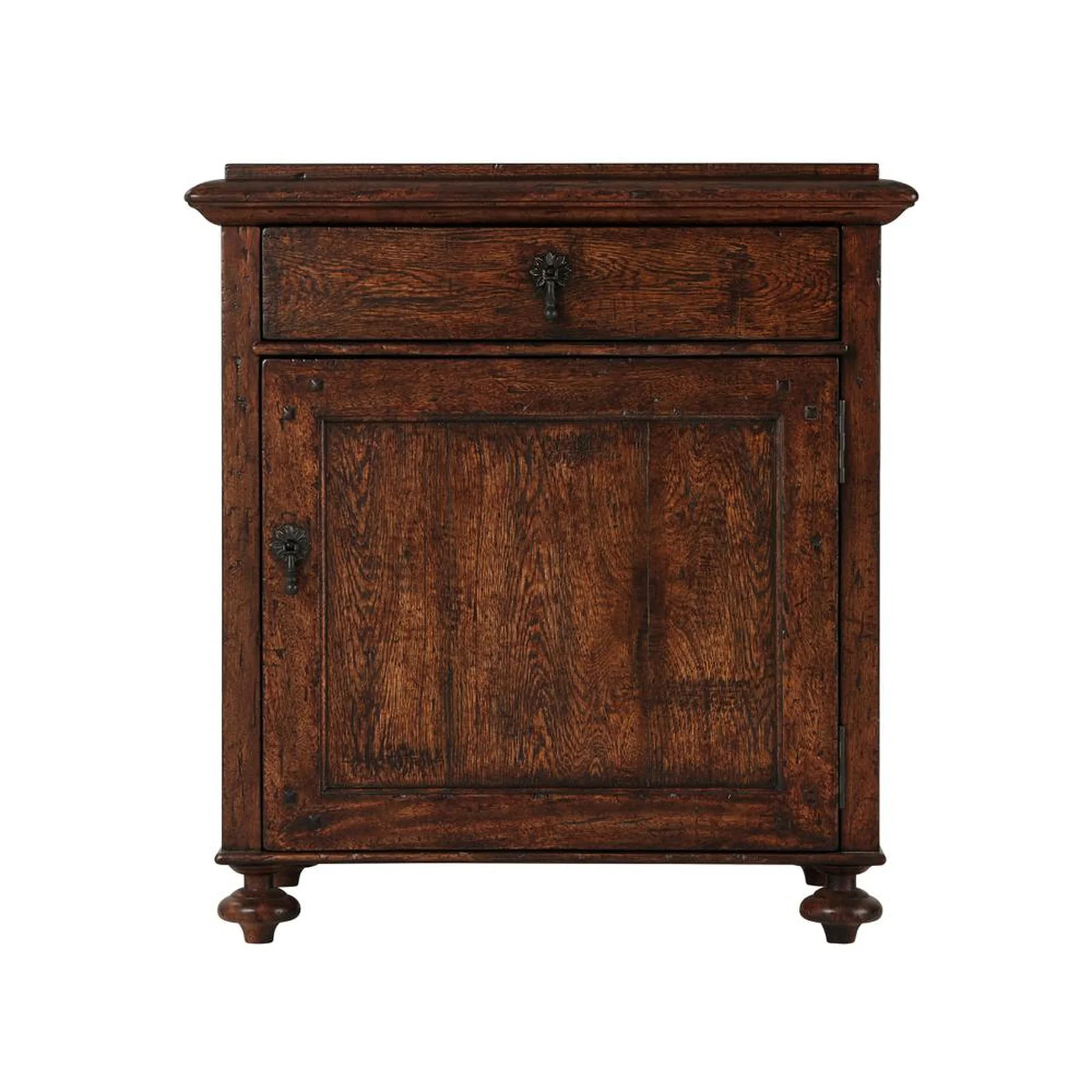 Theodore Alexander Althorp - Victory Oak Oliver Bedside Table - Image 2