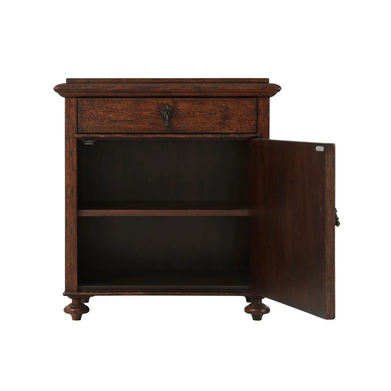 Theodore Alexander Althorp - Victory Oak Oliver Bedside Table - Image 3