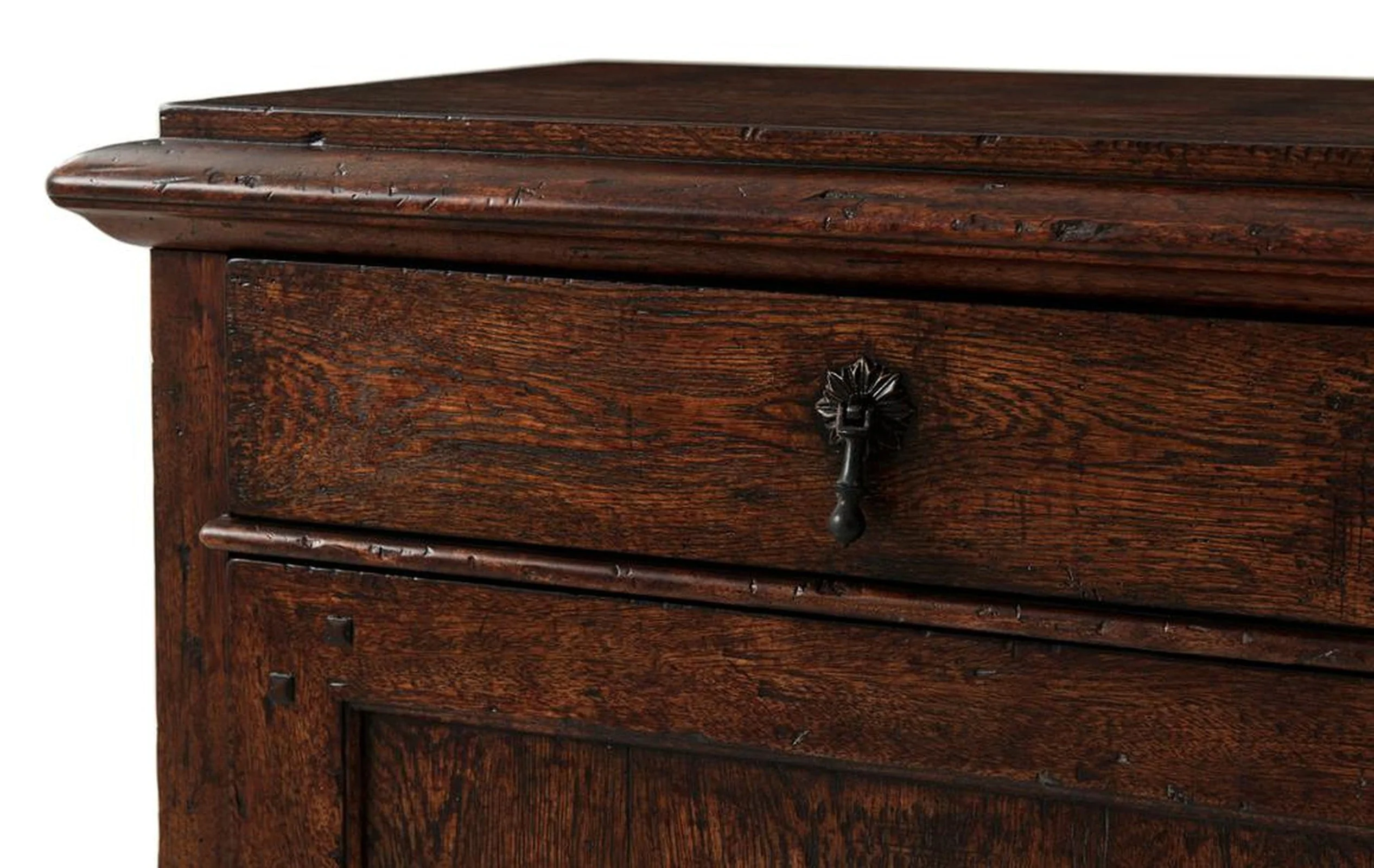 Theodore Alexander Althorp - Victory Oak Oliver Bedside Table - Image 7