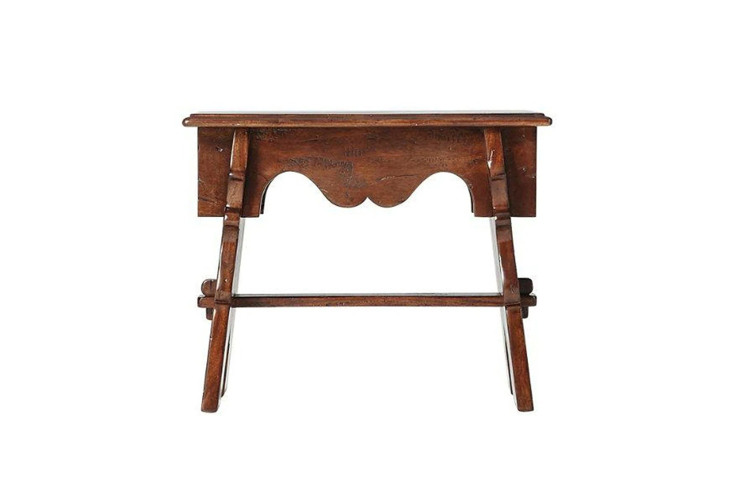 Theodore Alexander Antiqued Joynts Stool - Image 2