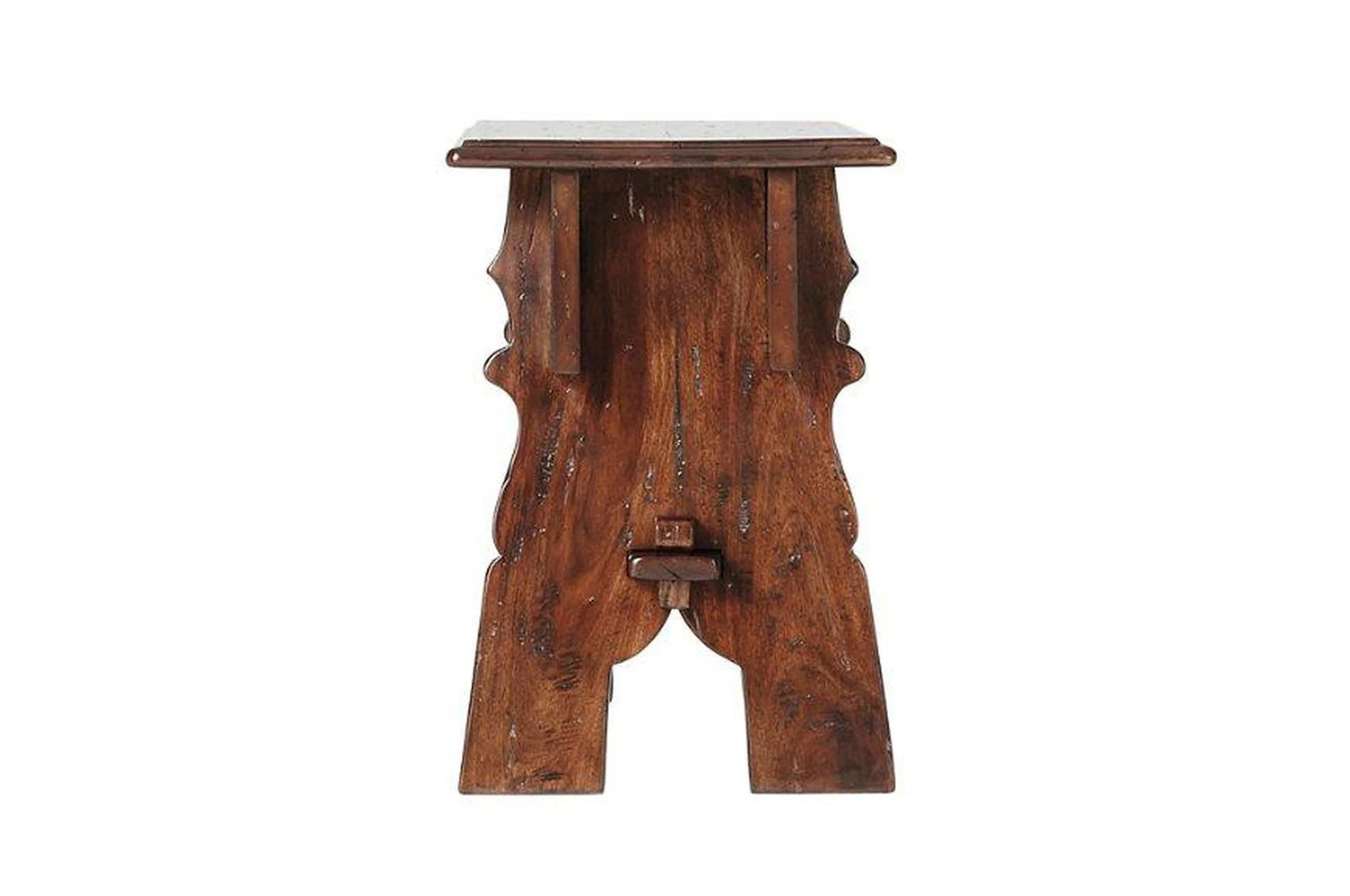 Theodore Alexander Antiqued Joynts Stool - Image 3
