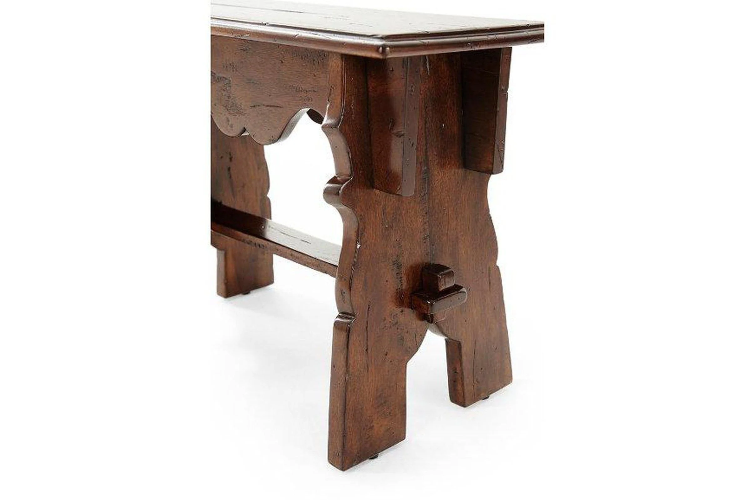 Theodore Alexander Antiqued Joynts Stool - Image 4