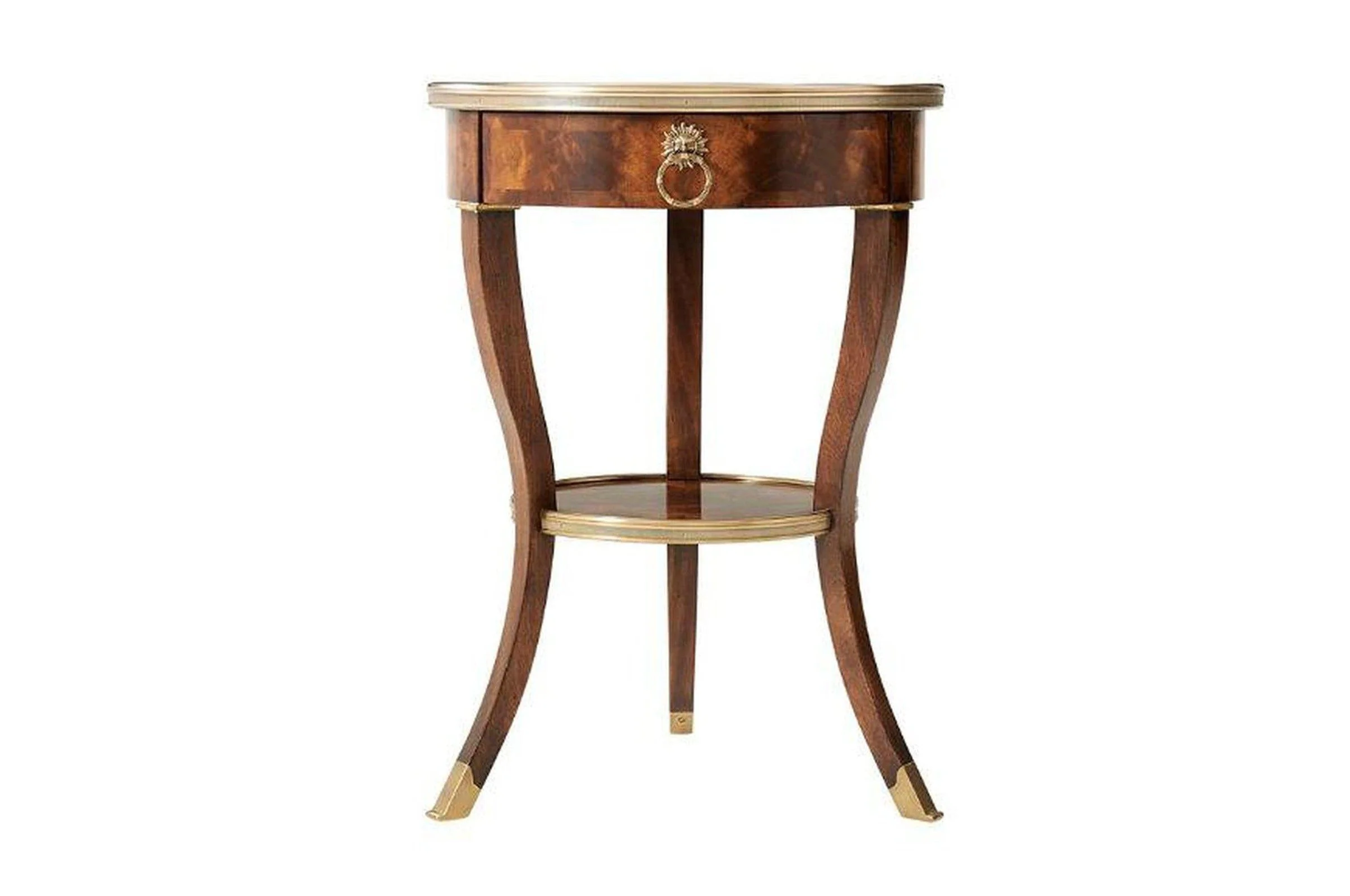 Theodore Alexander Around in Circles Lamp Table - Image 2