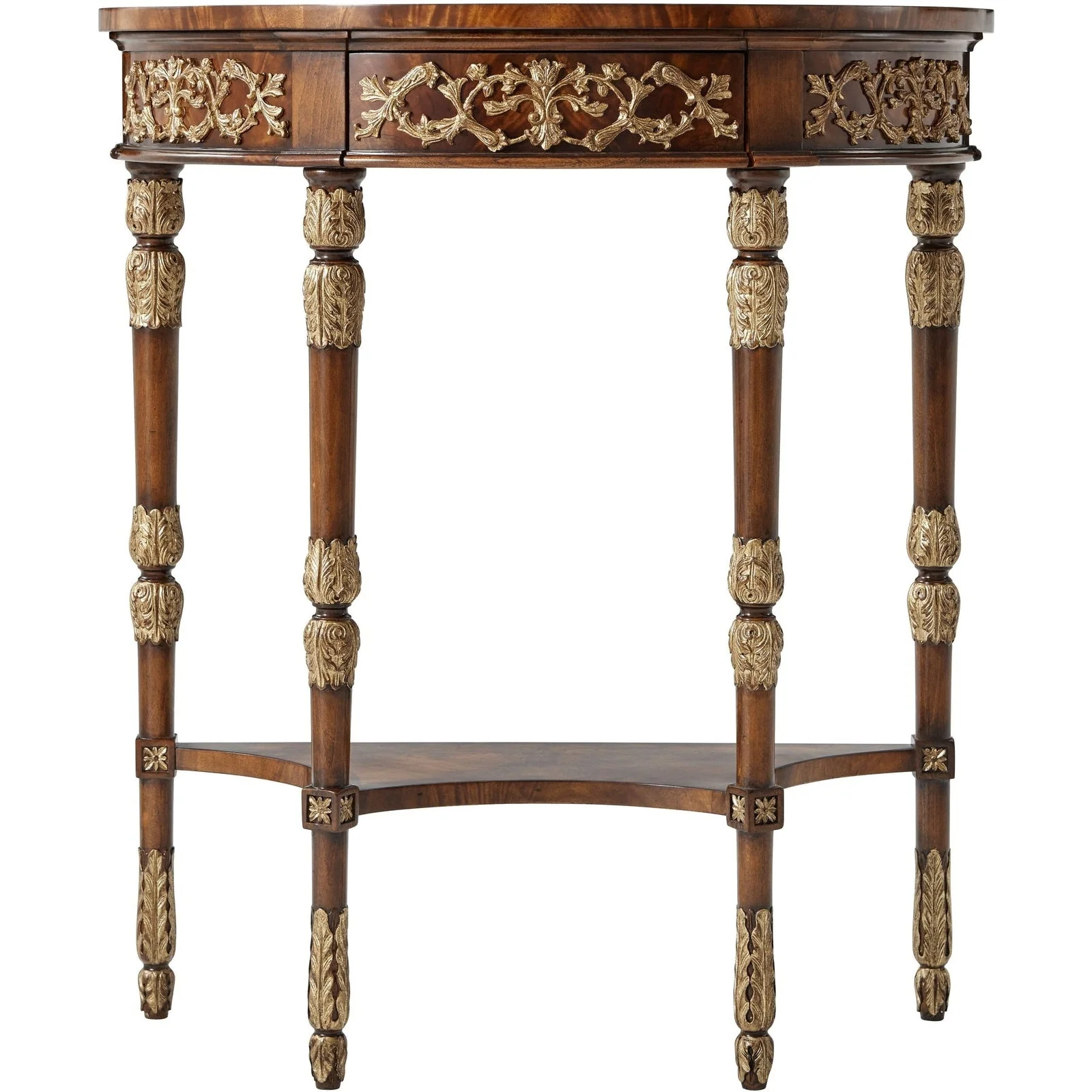 Theodore Alexander Beauty of Leaves Accent Console Table - Image 2