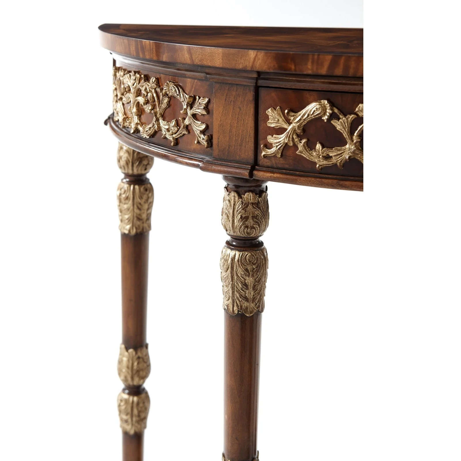 Theodore Alexander Beauty of Leaves Accent Console Table - Image 3