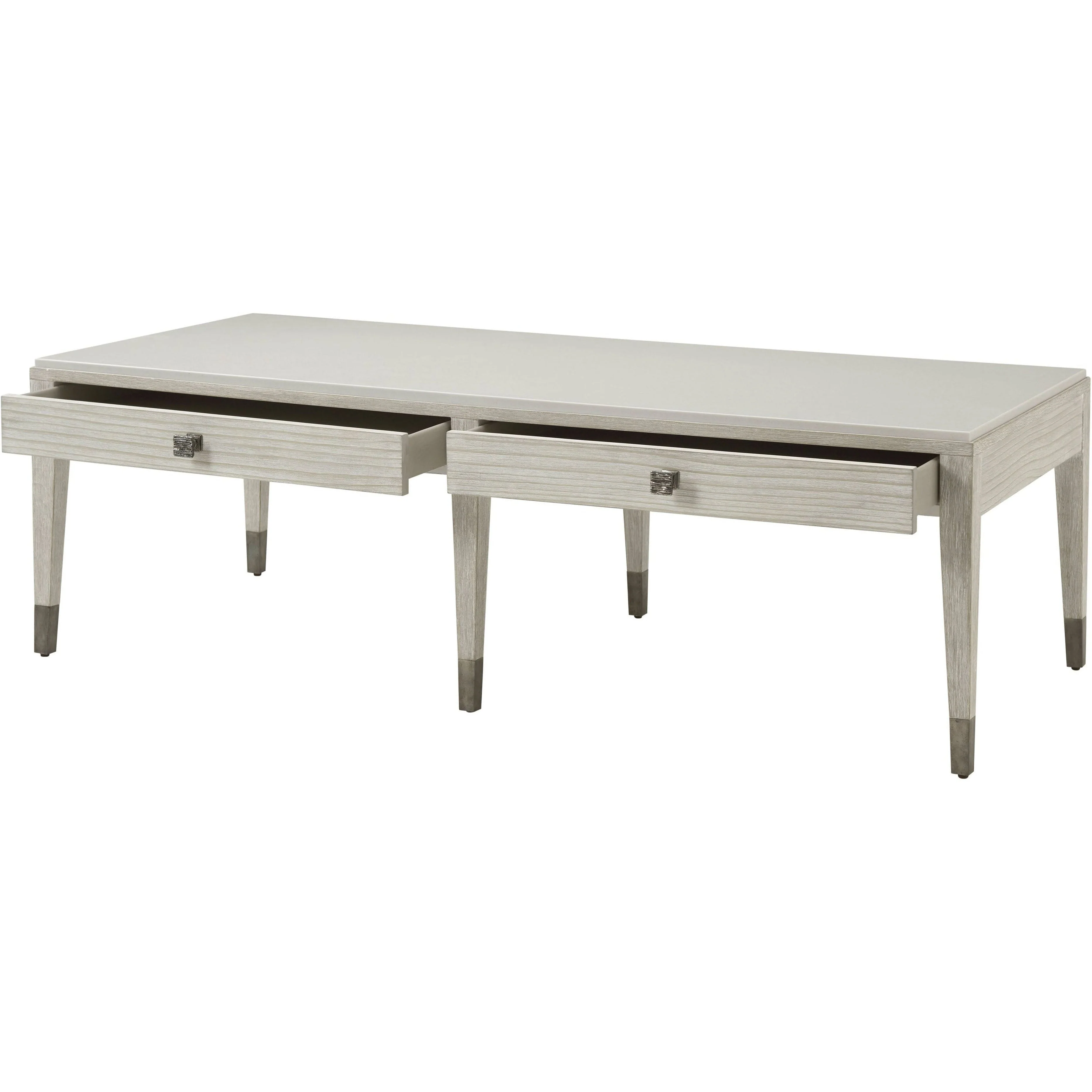 Theodore Alexander Breeze Two Drawer Cocktail Table - Image 3