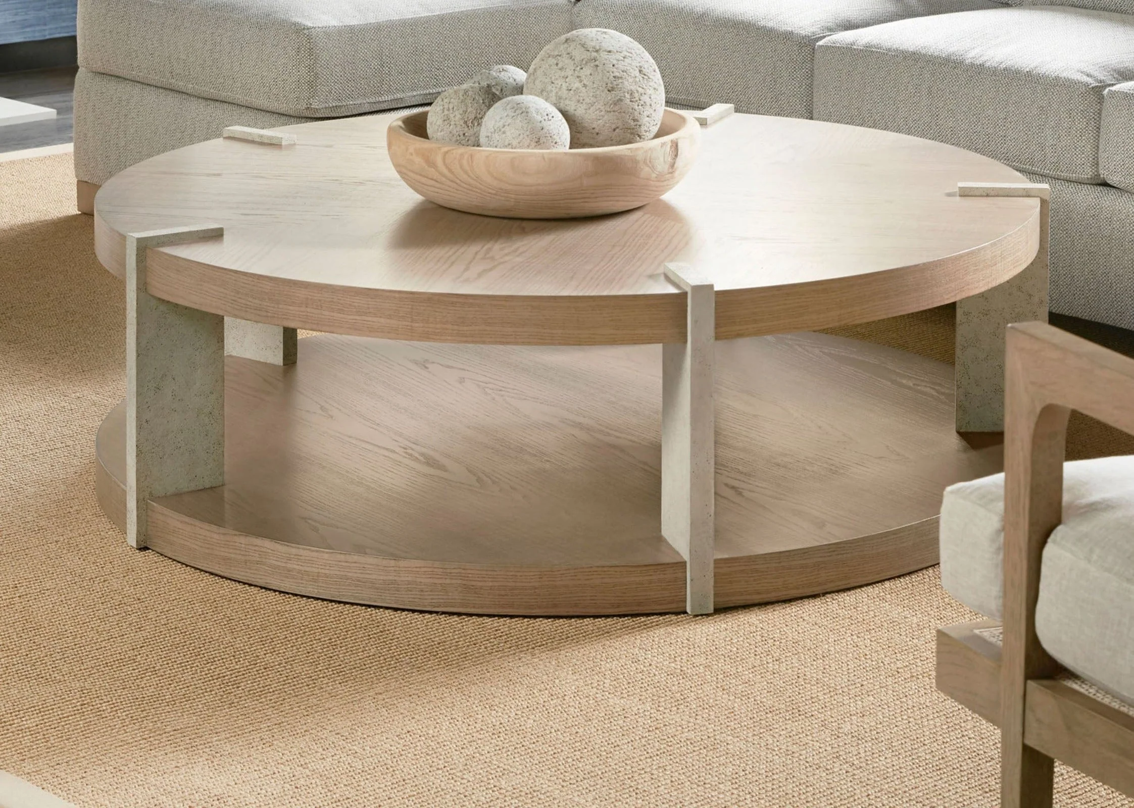 Theodore Alexander Catalina Round Cocktai Table - Image 3