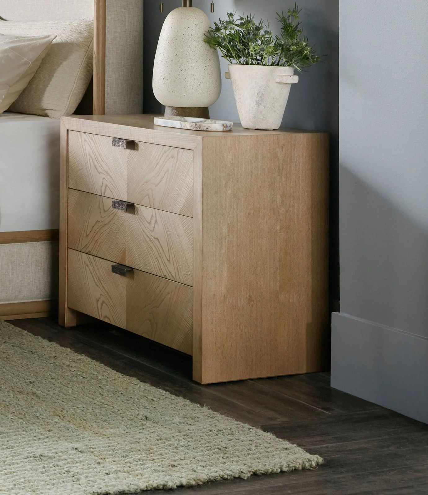 Theodore Alexander Catalina Three Drawer Nightstand - Image 3