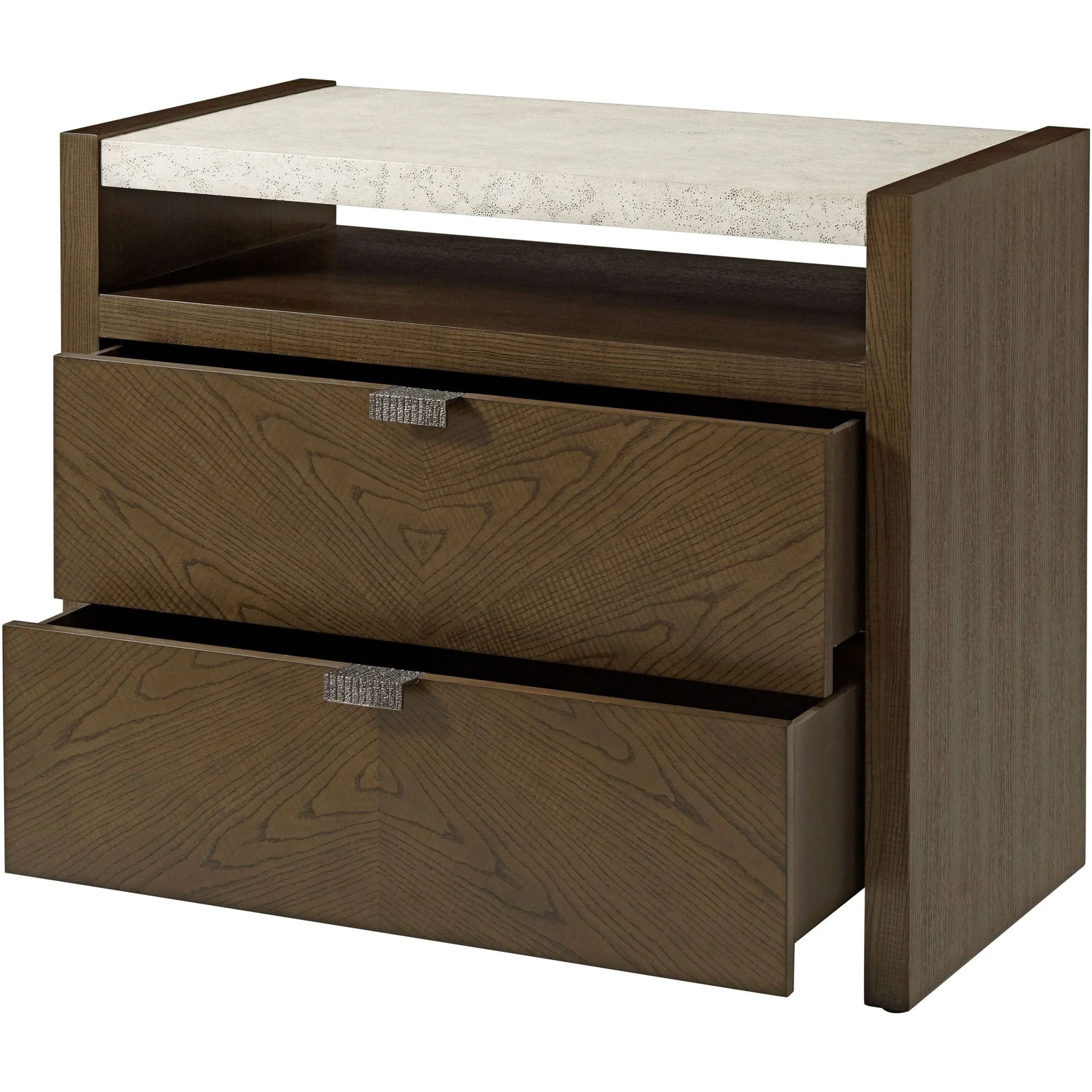 Theodore Alexander Catalina Two Drawer Nightstand - Image 4