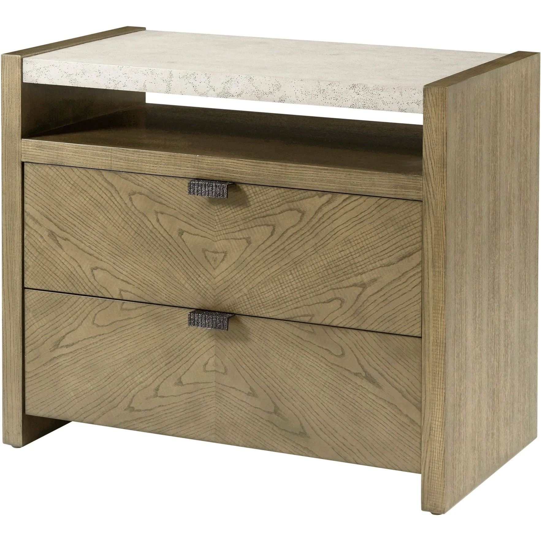 Theodore Alexander Catalina Two Drawer Nightstand - Image 9