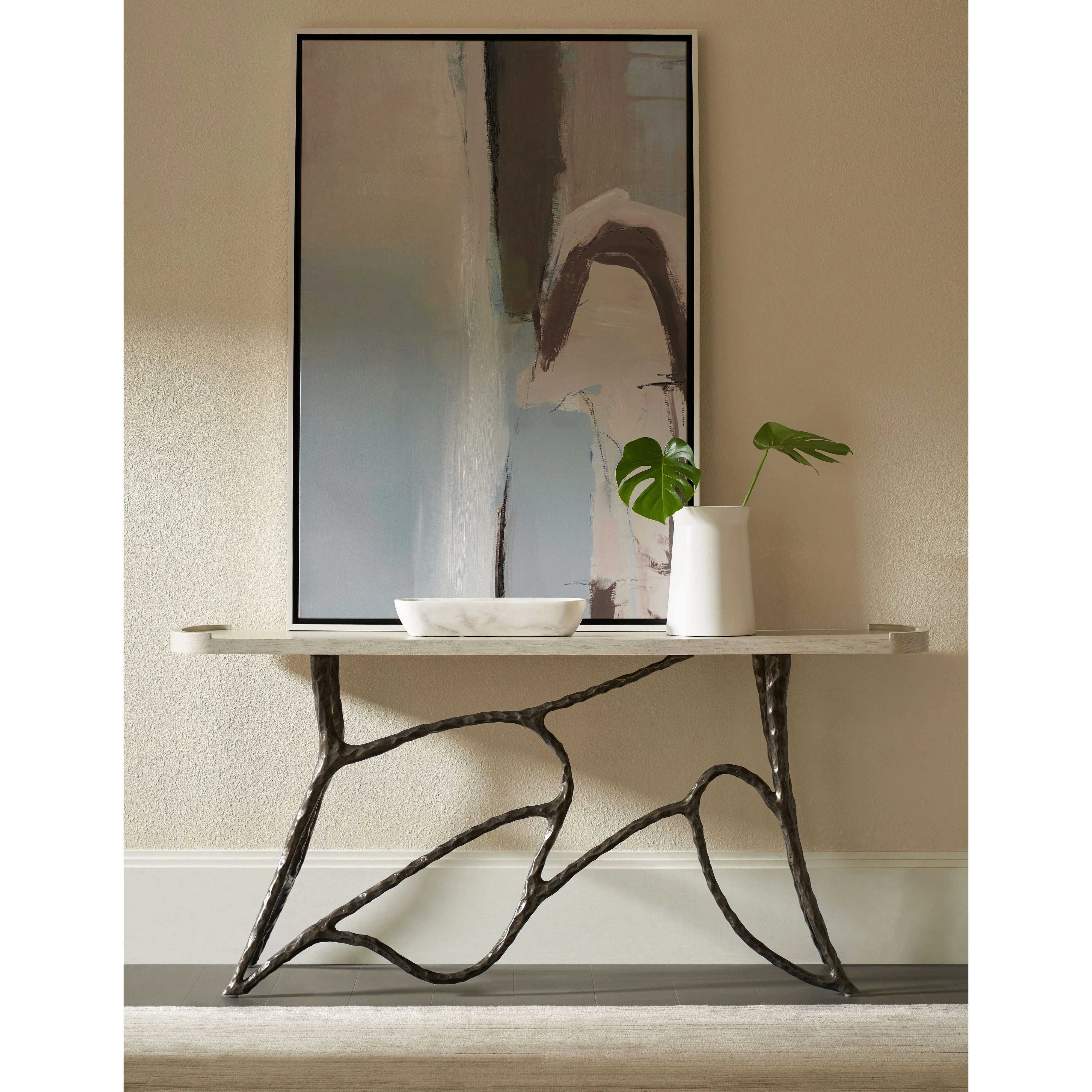 Theodore Alexander Essence Metal Console Clearance - Image 2