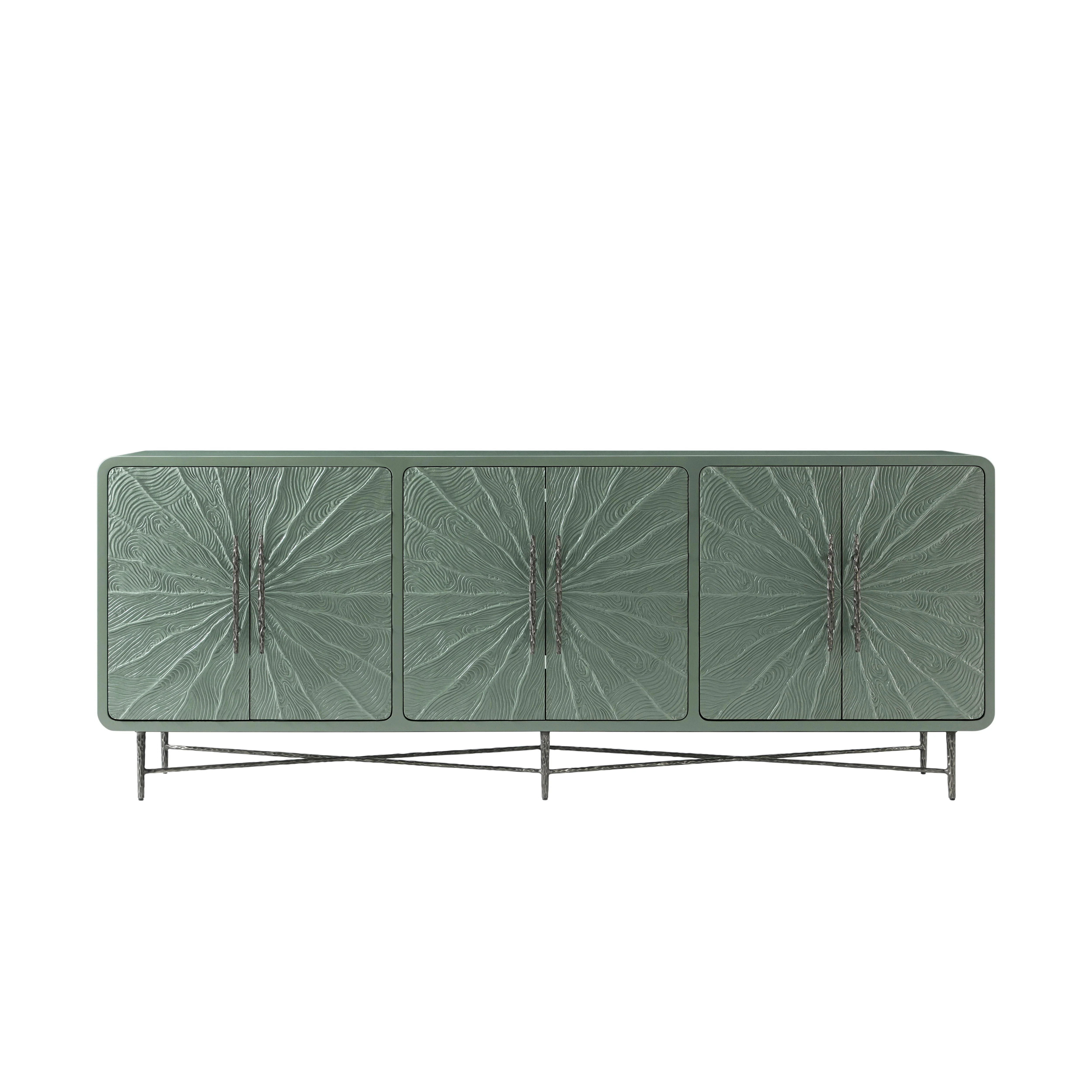 Theodore Alexander Essence Starburst Media Cabinet - Image 5