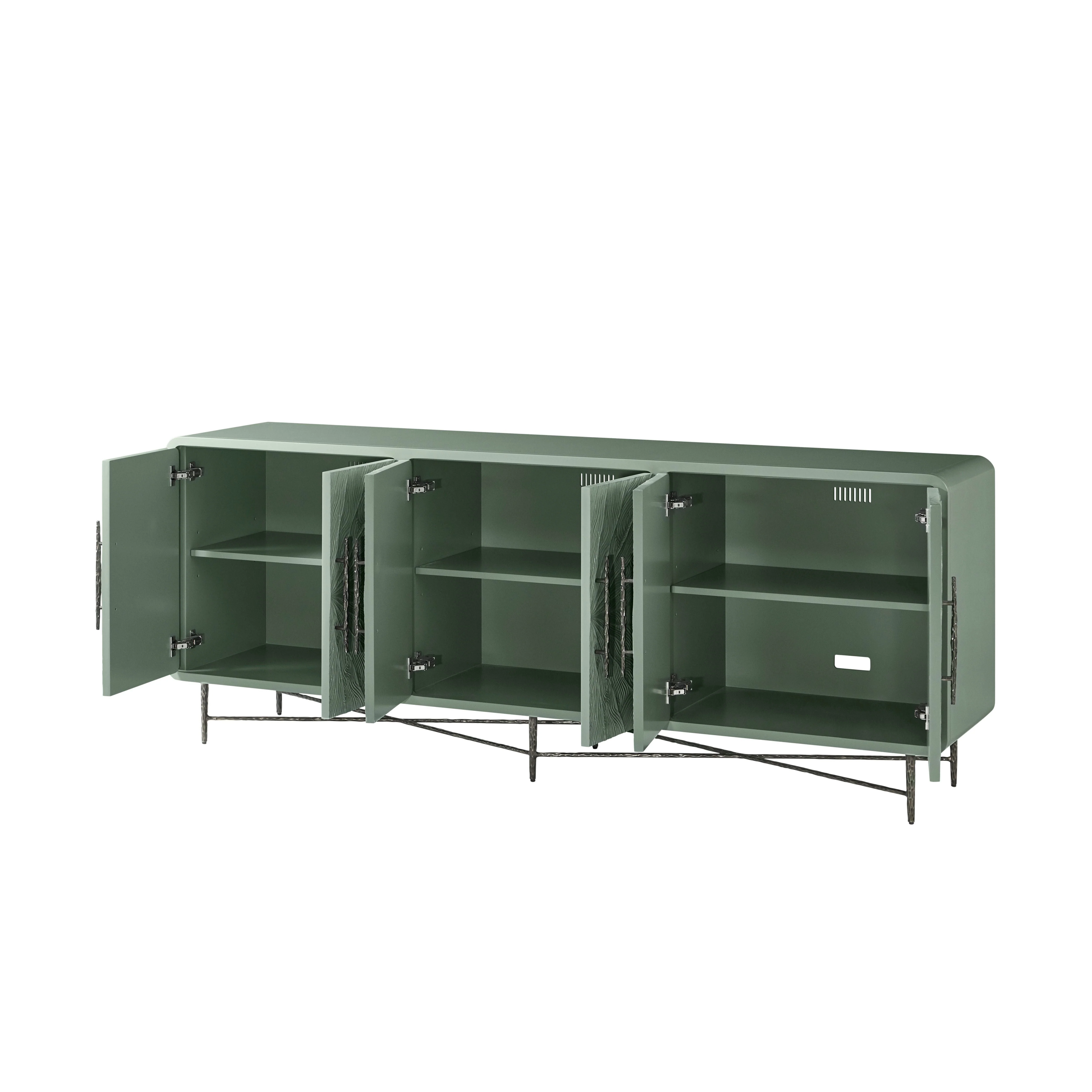 Theodore Alexander Essence Starburst Media Cabinet - Image 7