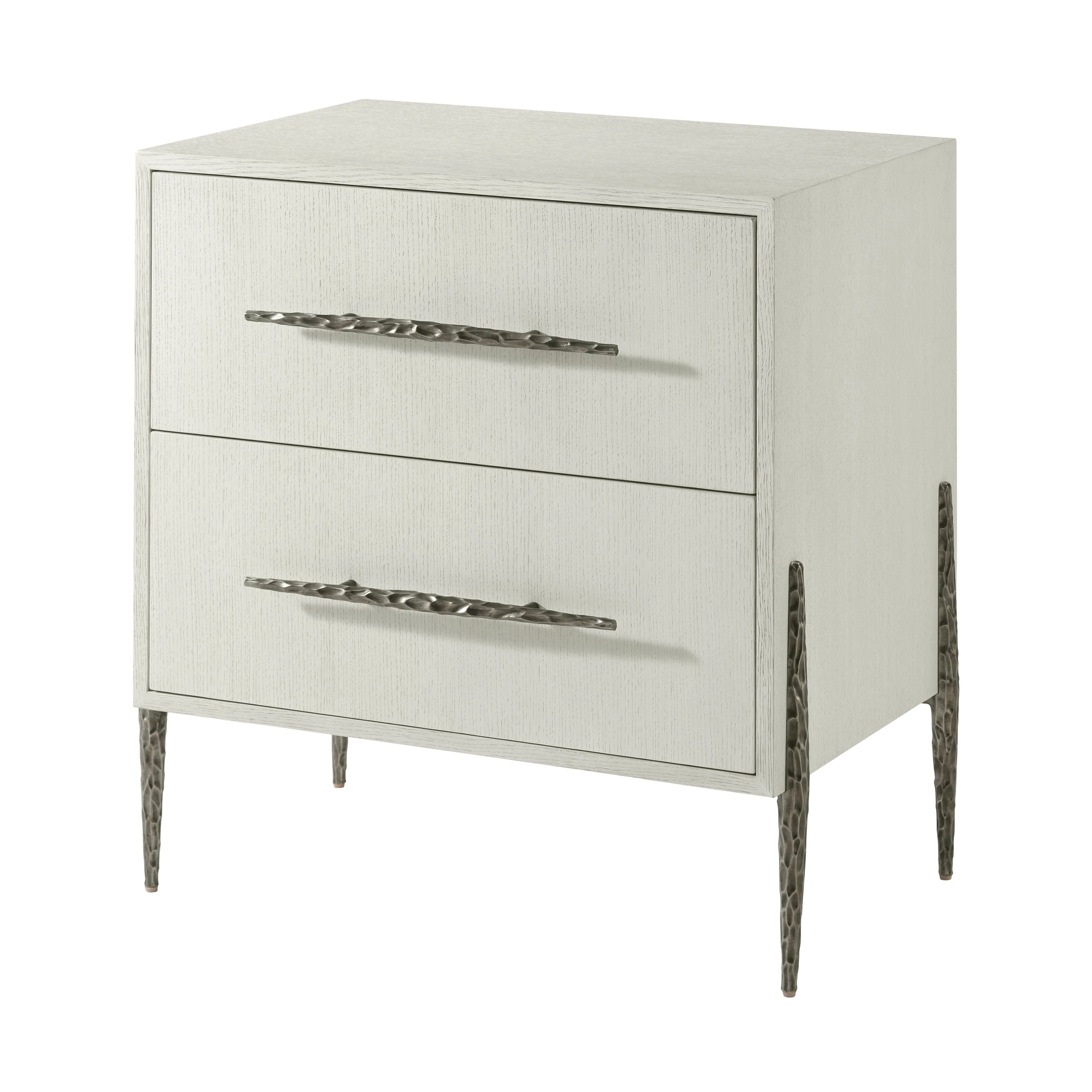 Theodore Alexander Essence Two Drawer Nightstand Clearance - Image 10