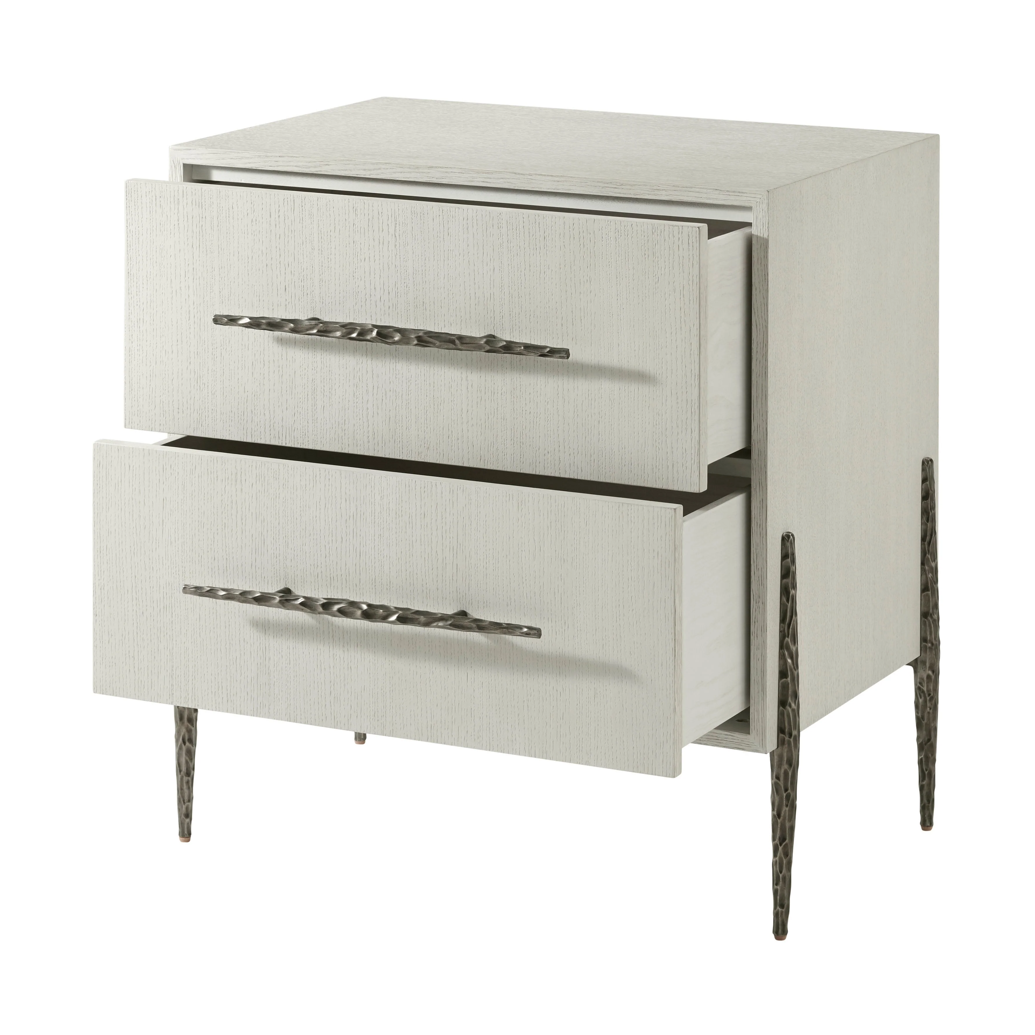 Theodore Alexander Essence Two Drawer Nightstand Clearance - Image 14