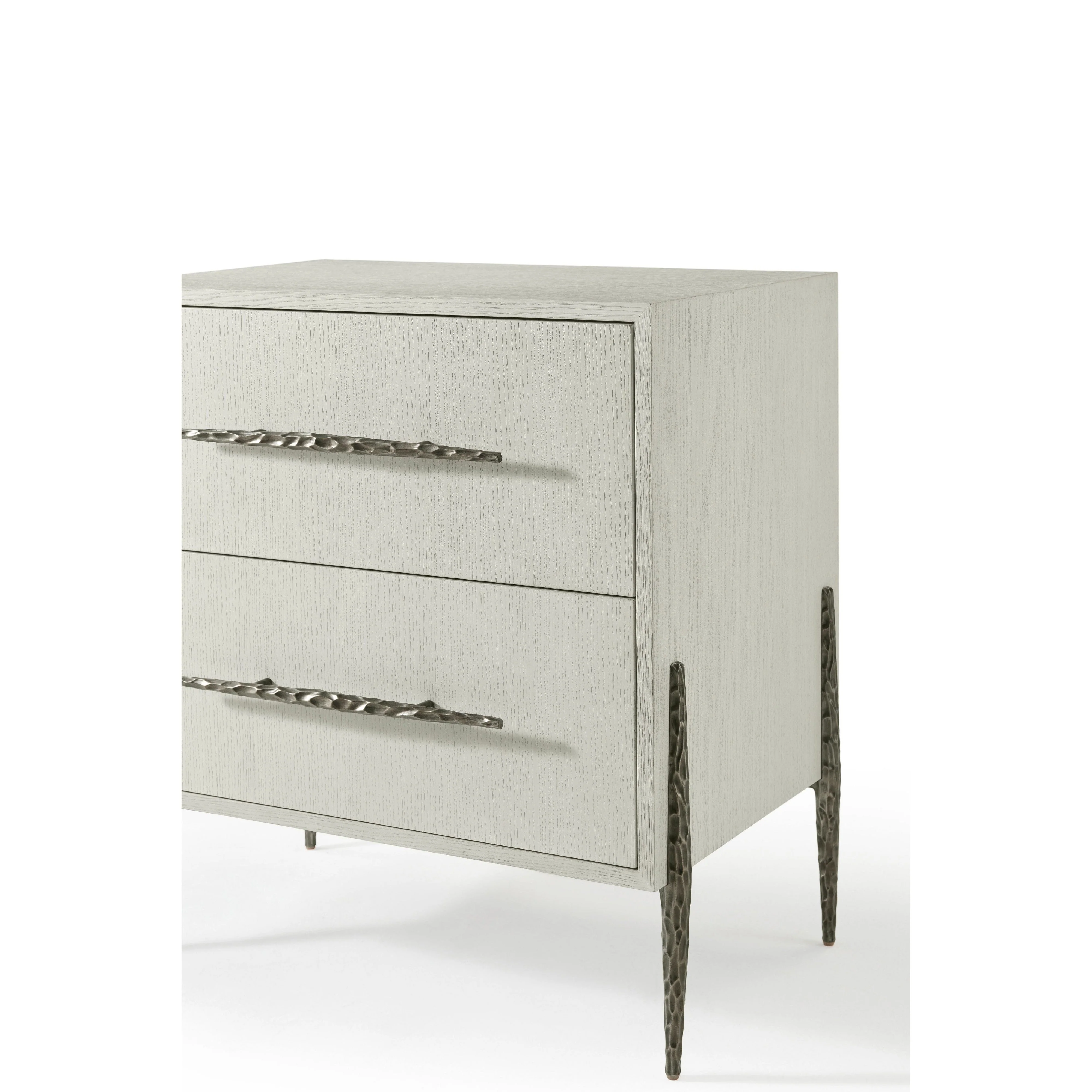 Theodore Alexander Essence Two Drawer Nightstand Clearance - Image 18