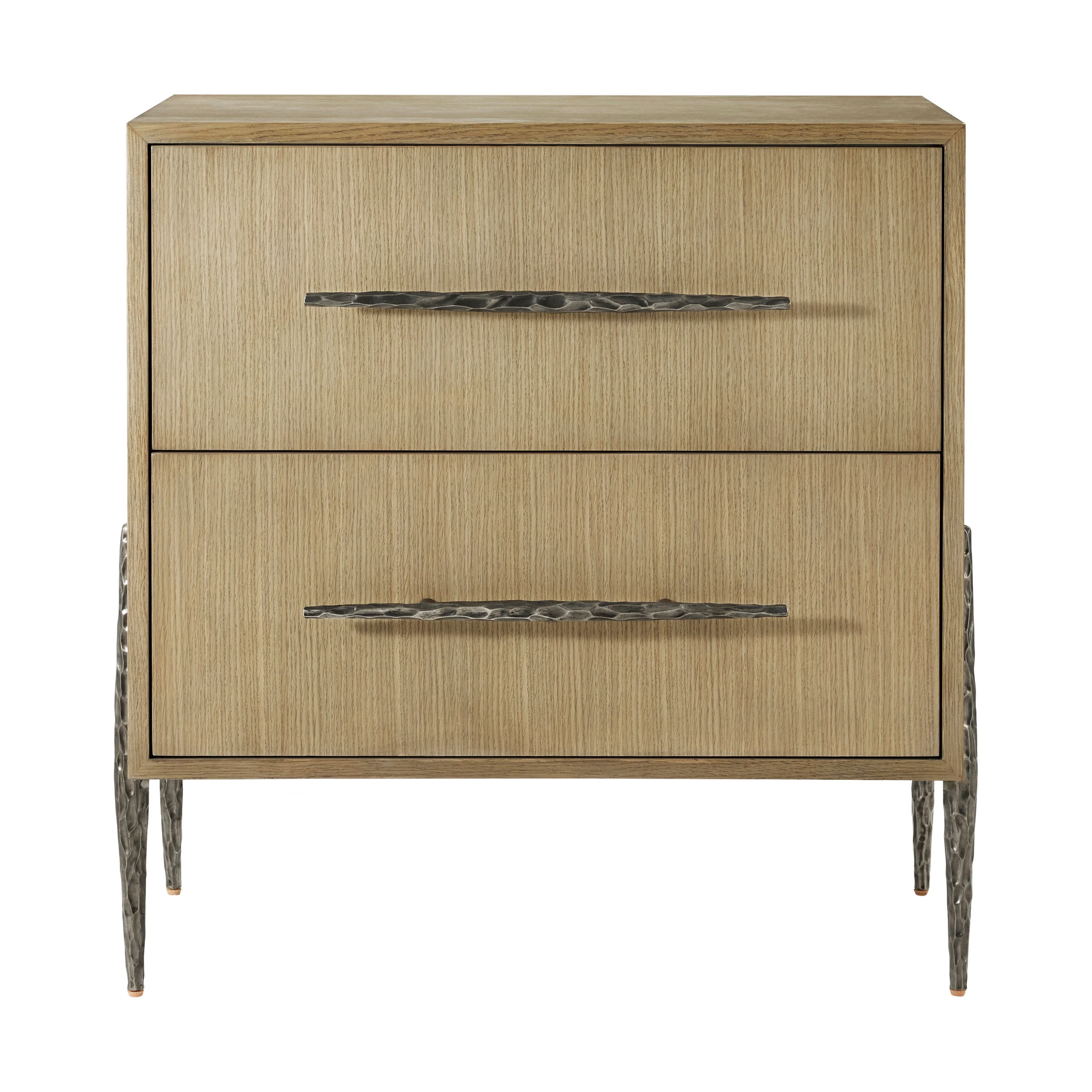 Theodore Alexander Essence Two Drawer Nightstand Clearance - Image 2
