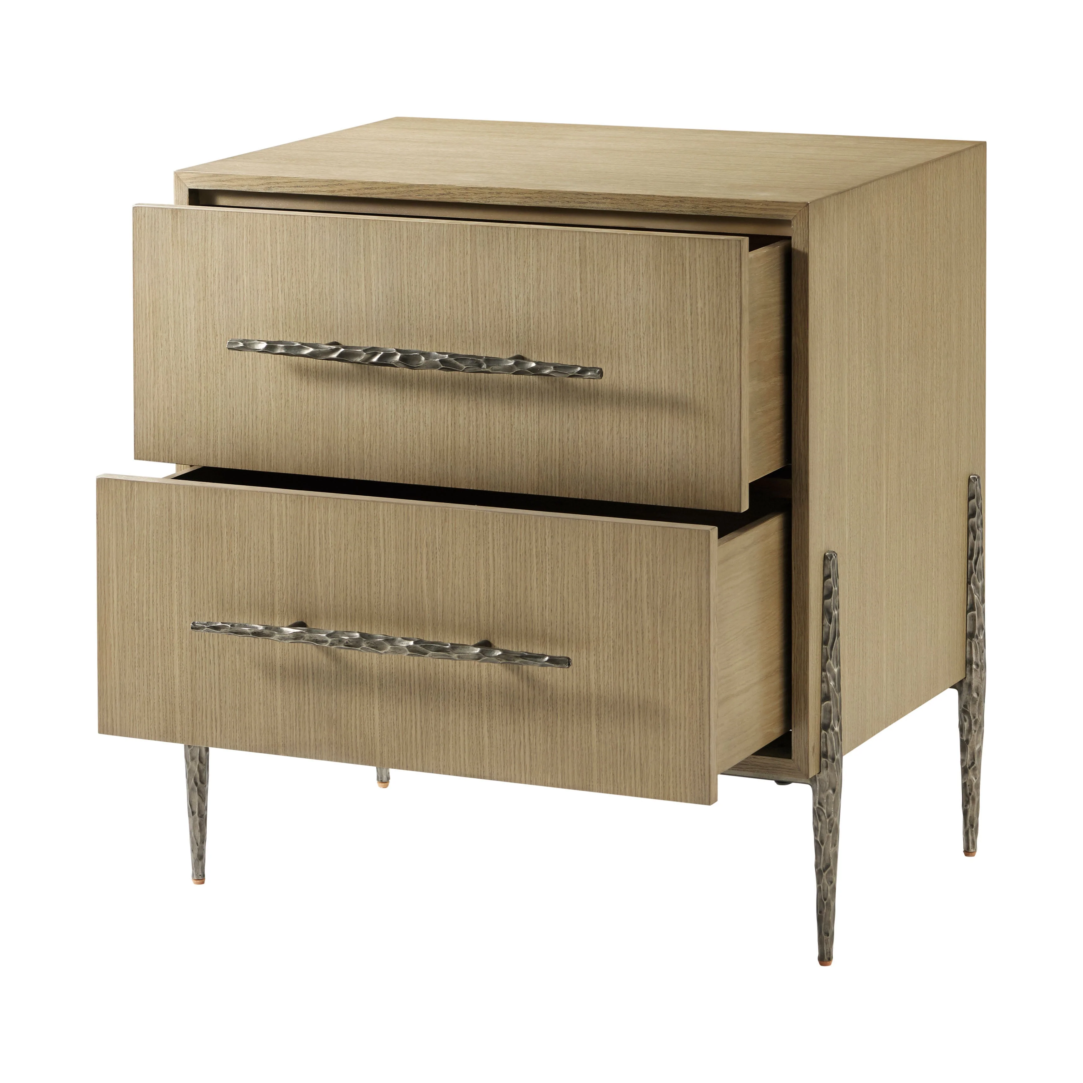 Theodore Alexander Essence Two Drawer Nightstand Clearance - Image 4