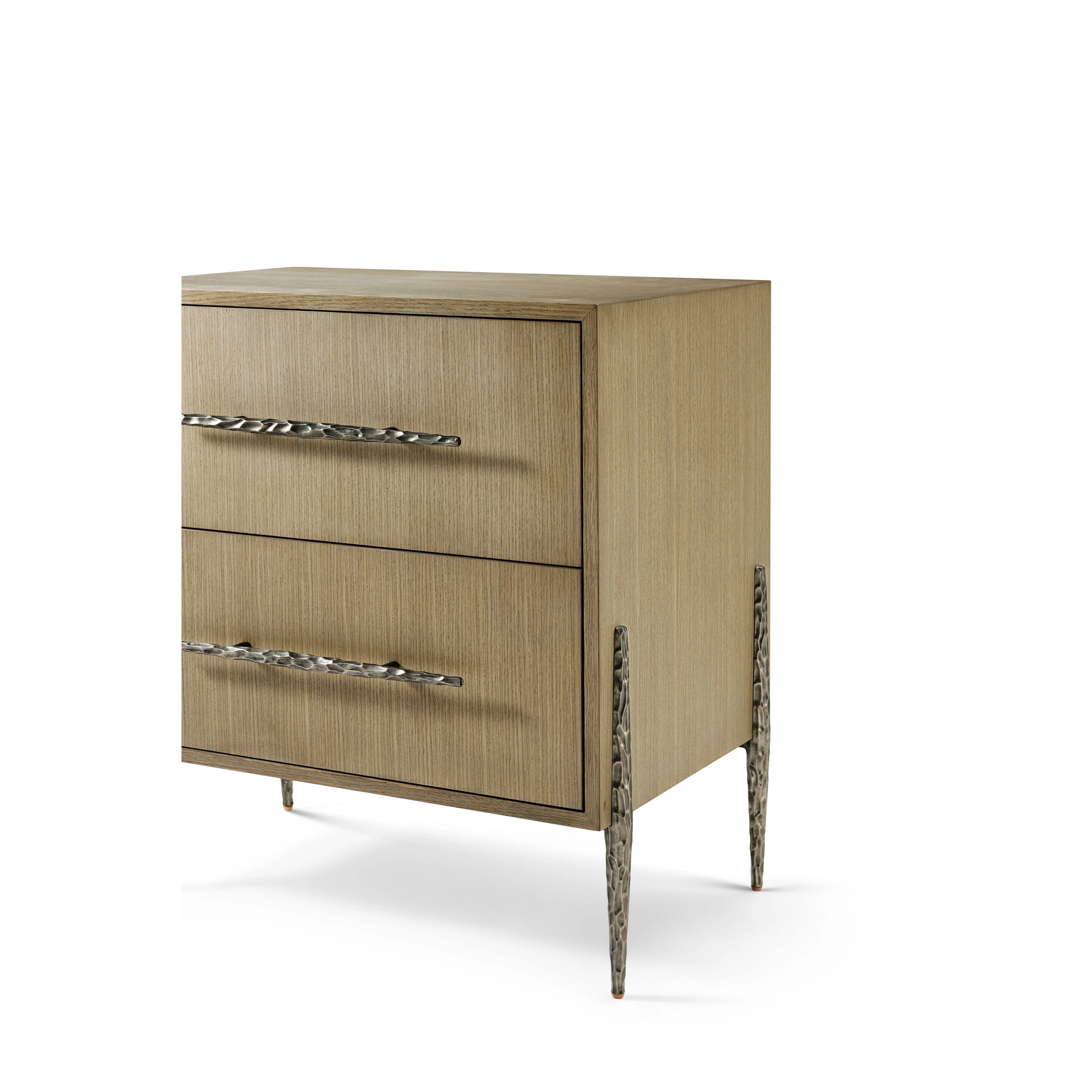 Theodore Alexander Essence Two Drawer Nightstand Clearance - Image 8