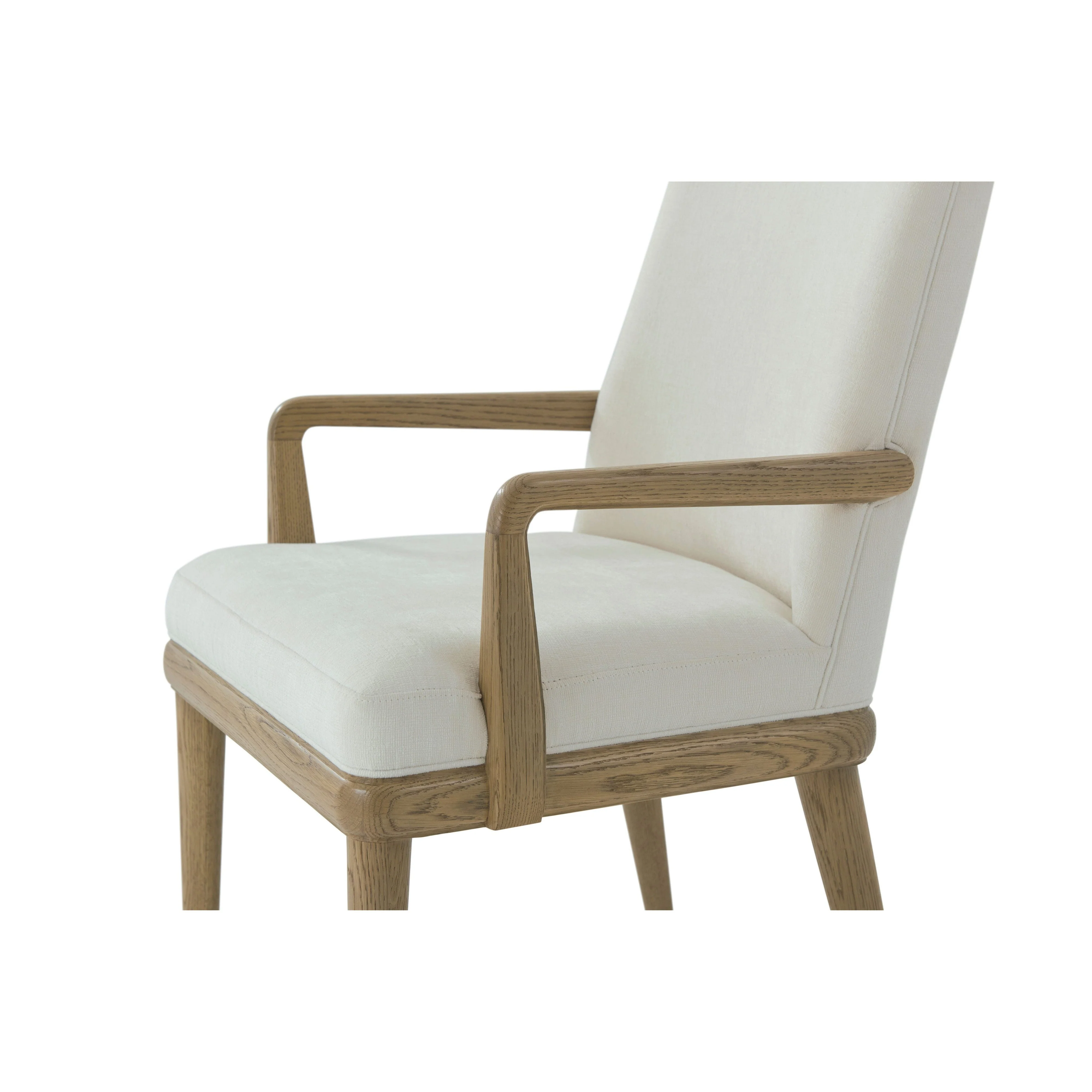 Theodore Alexander Essence Upholstered Dining Arm Chair - Set of 2 Clearance - Image 7