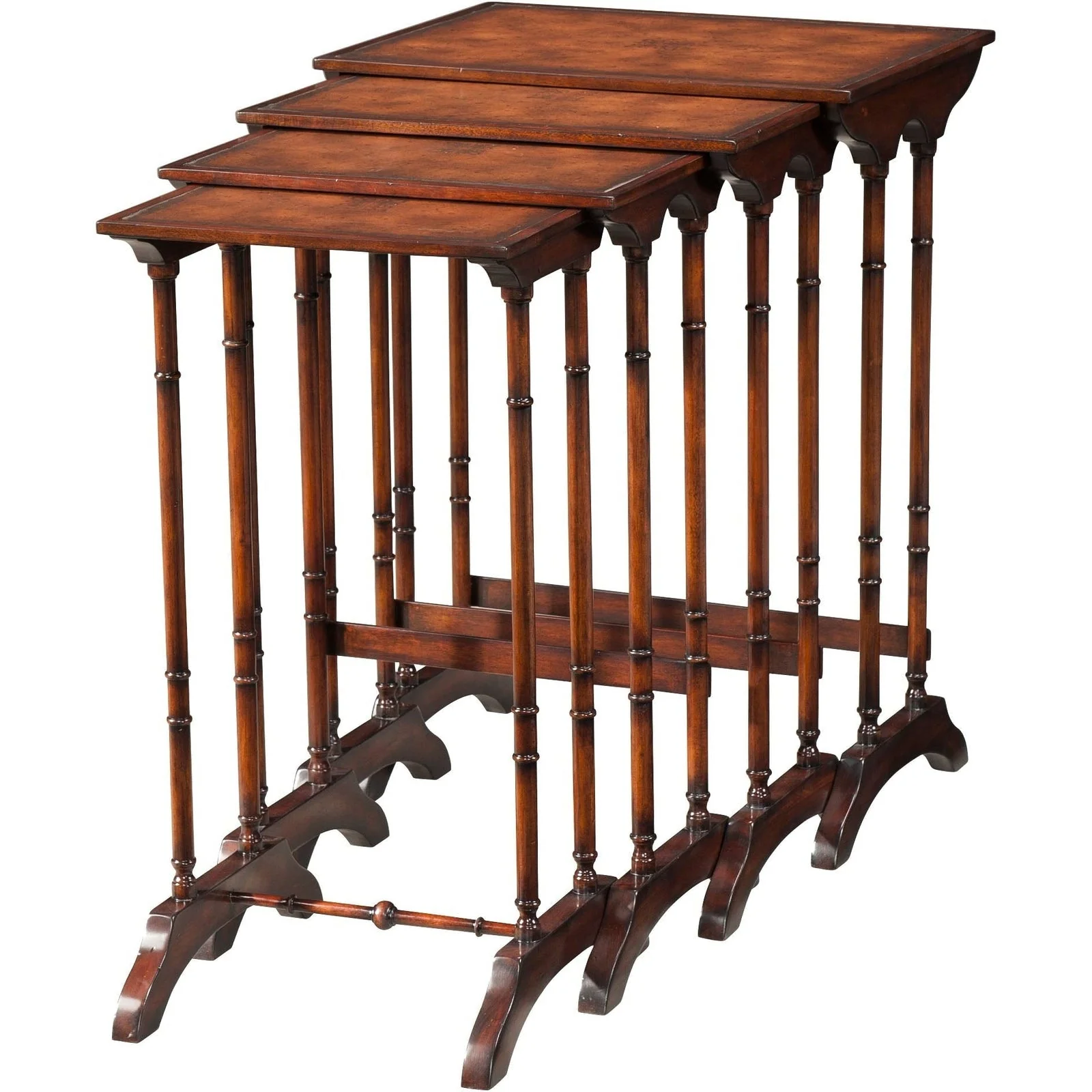 Theodore Alexander Four in Hand Nests of Table - Image 3