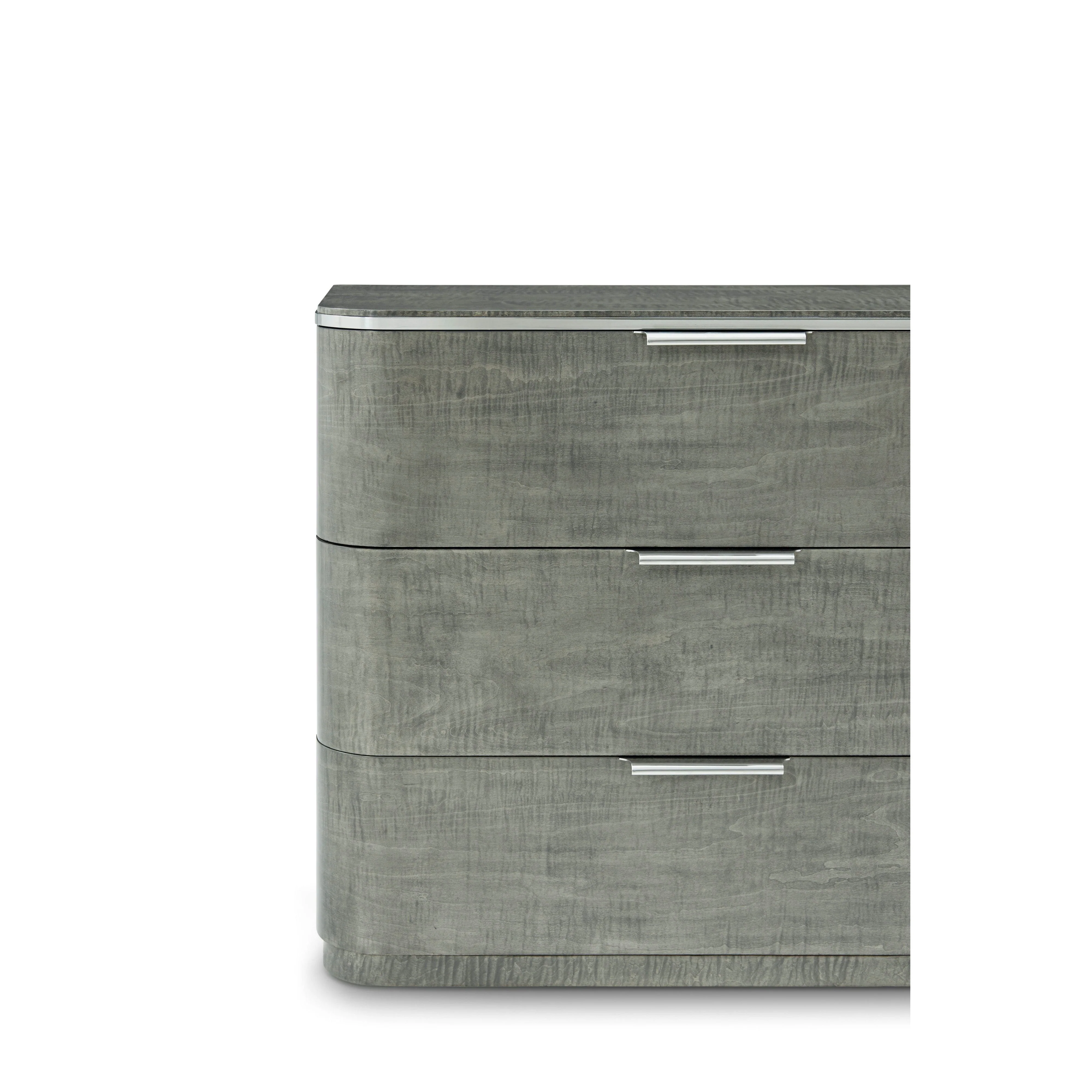 Theodore Alexander Hudson Three Drawer Nightstand - Image 6