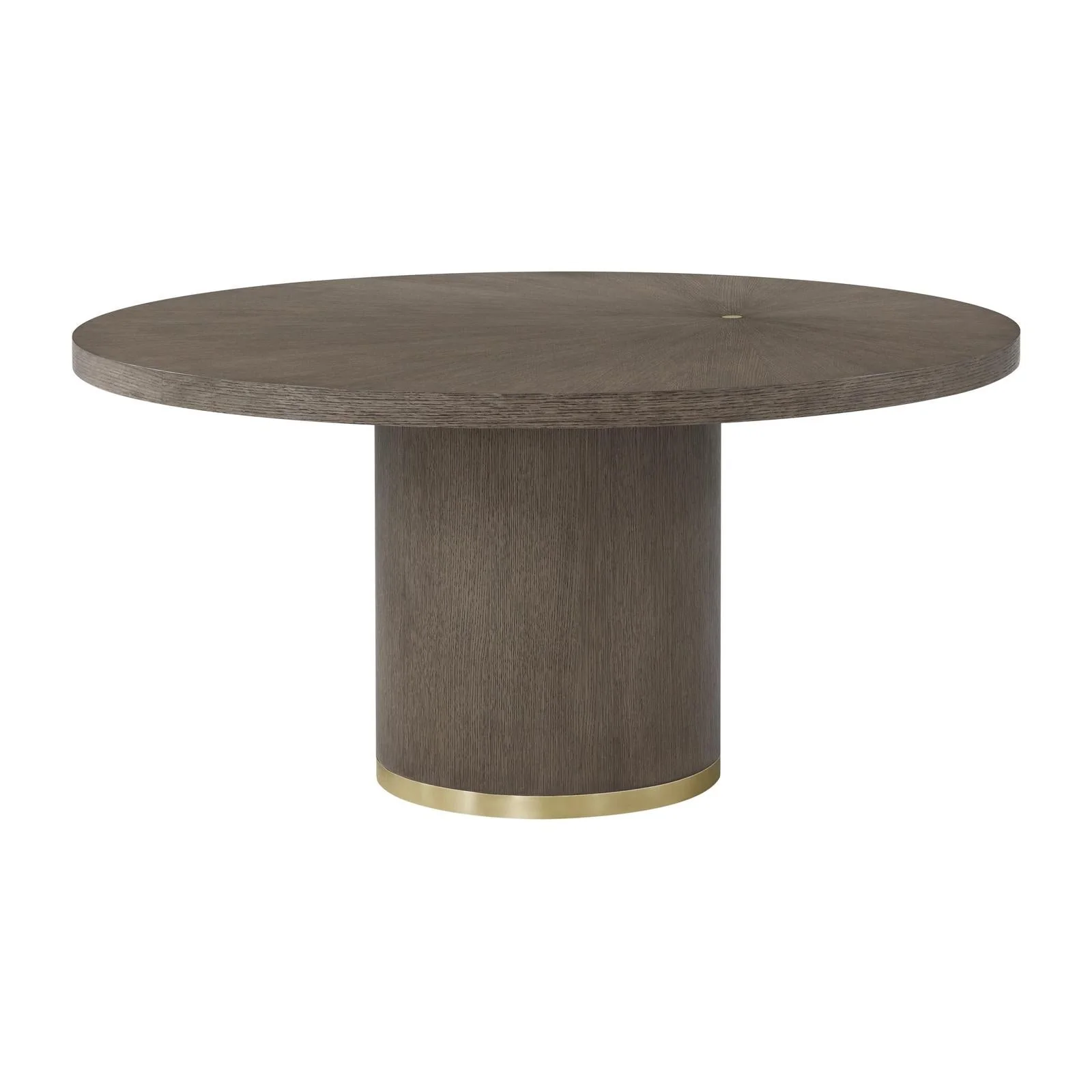 Theodore Alexander Judith Leiber Round Sunburst Dining Table - Image 3
