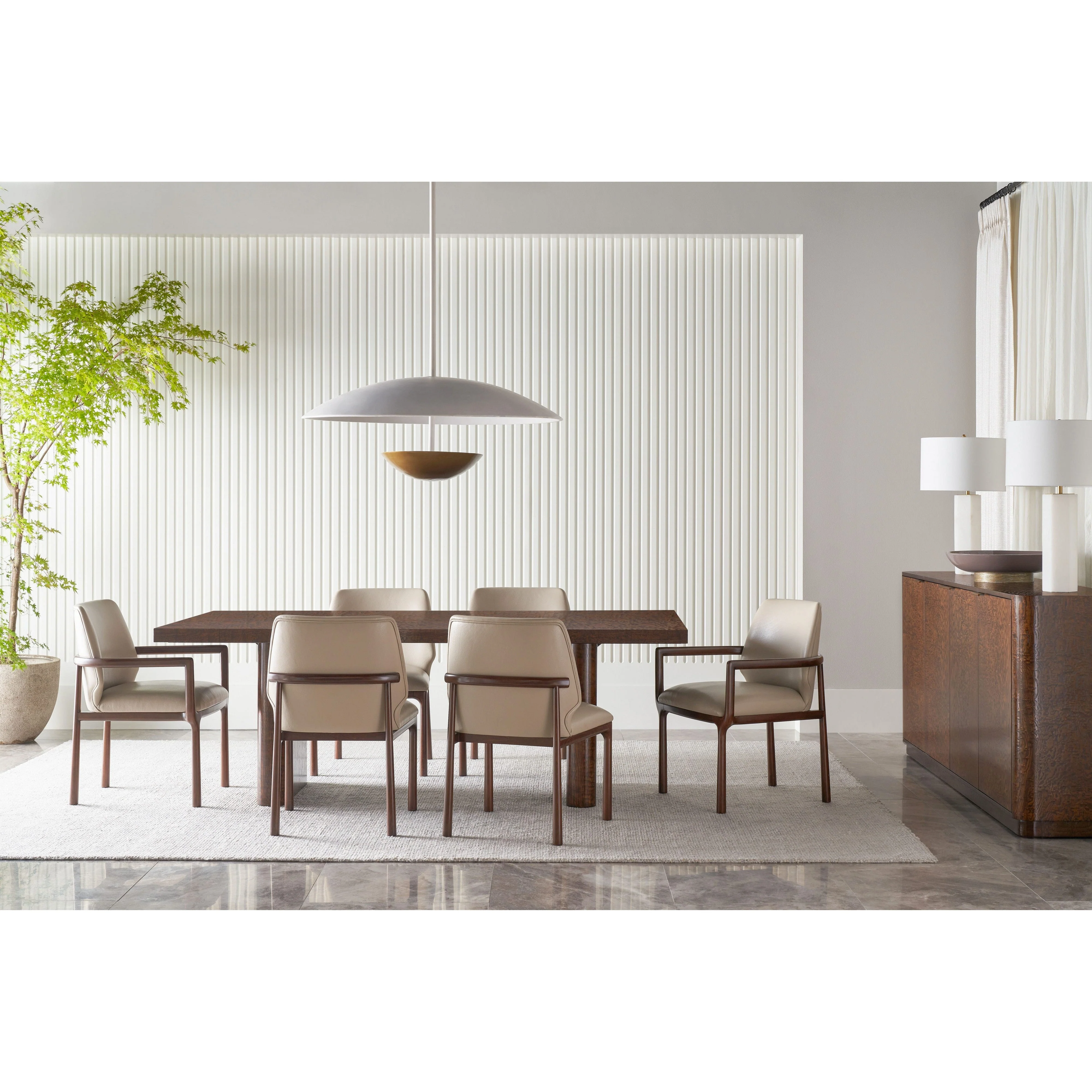 Theodore Alexander Kesden Dining Side Chair - Set of 2 - Image 2