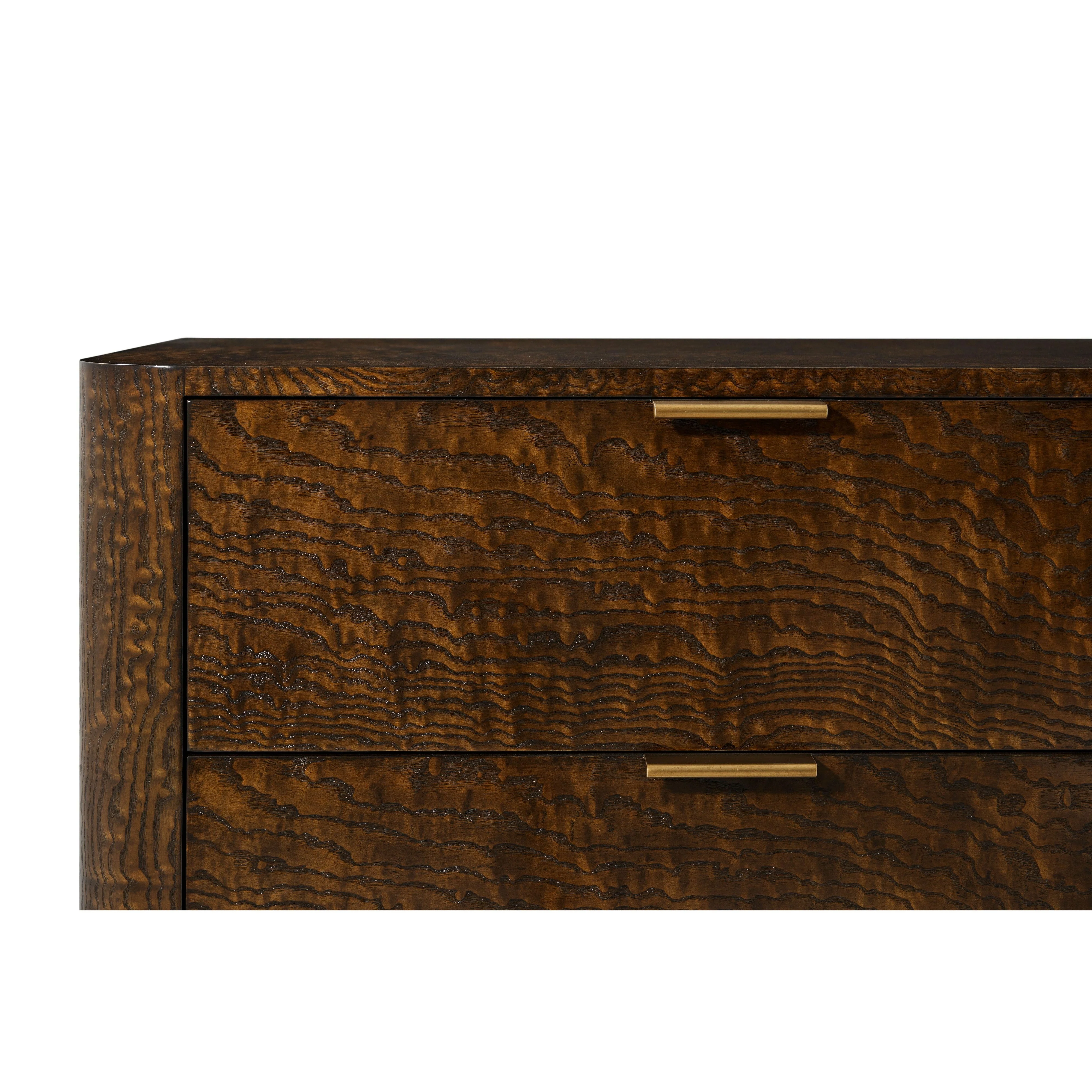 Theodore Alexander Kesden Three Drawer Nightstand - Image 11