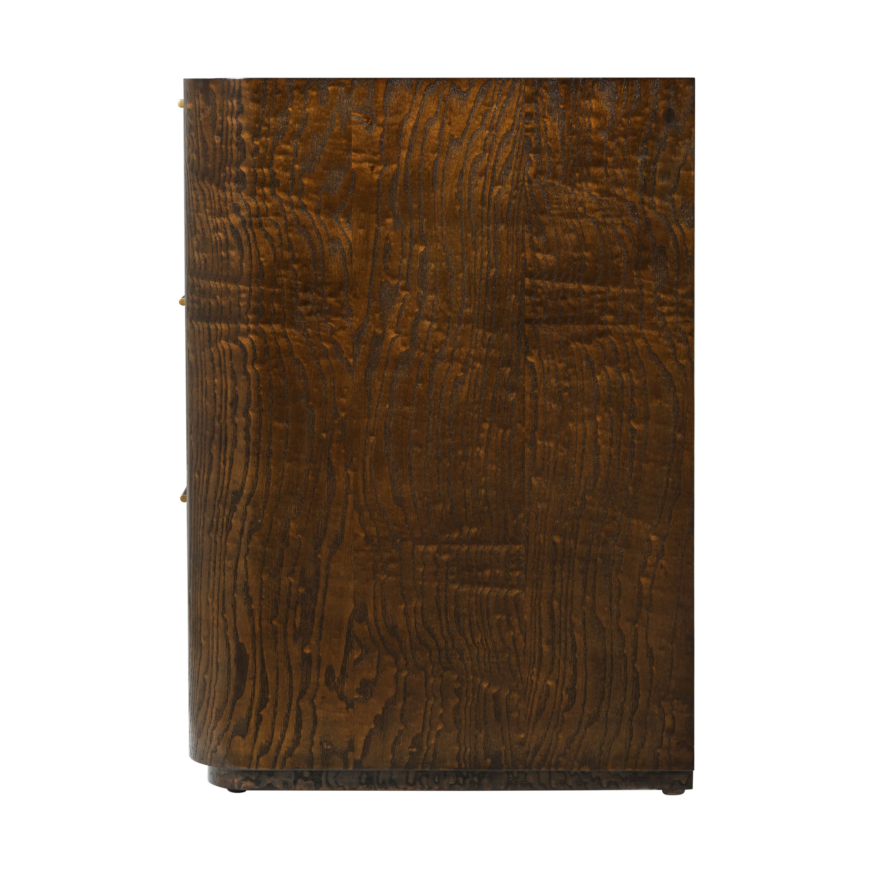 Theodore Alexander Kesden Three Drawer Nightstand - Image 7