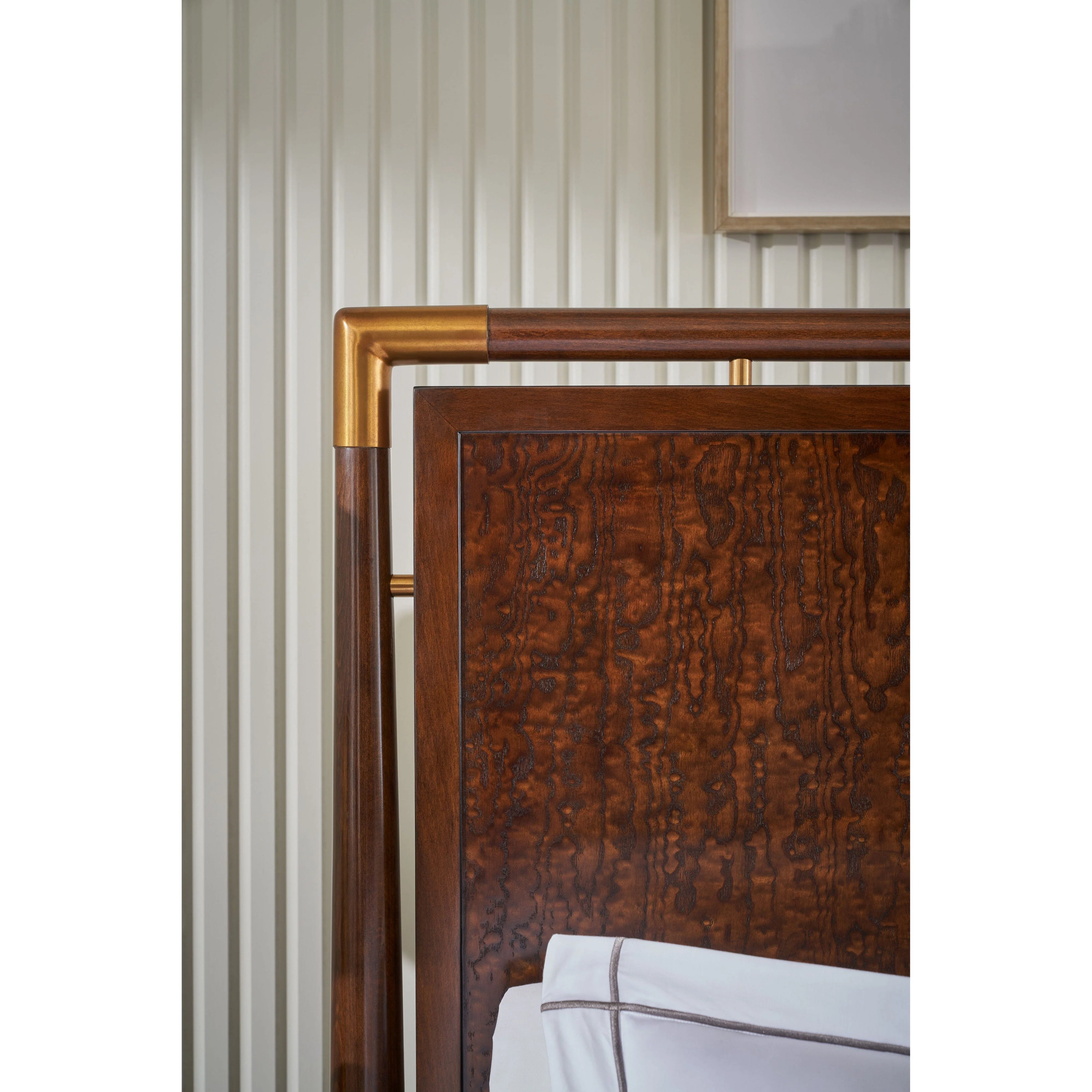 Theodore Alexander Kesden Wood Bed - Image 4